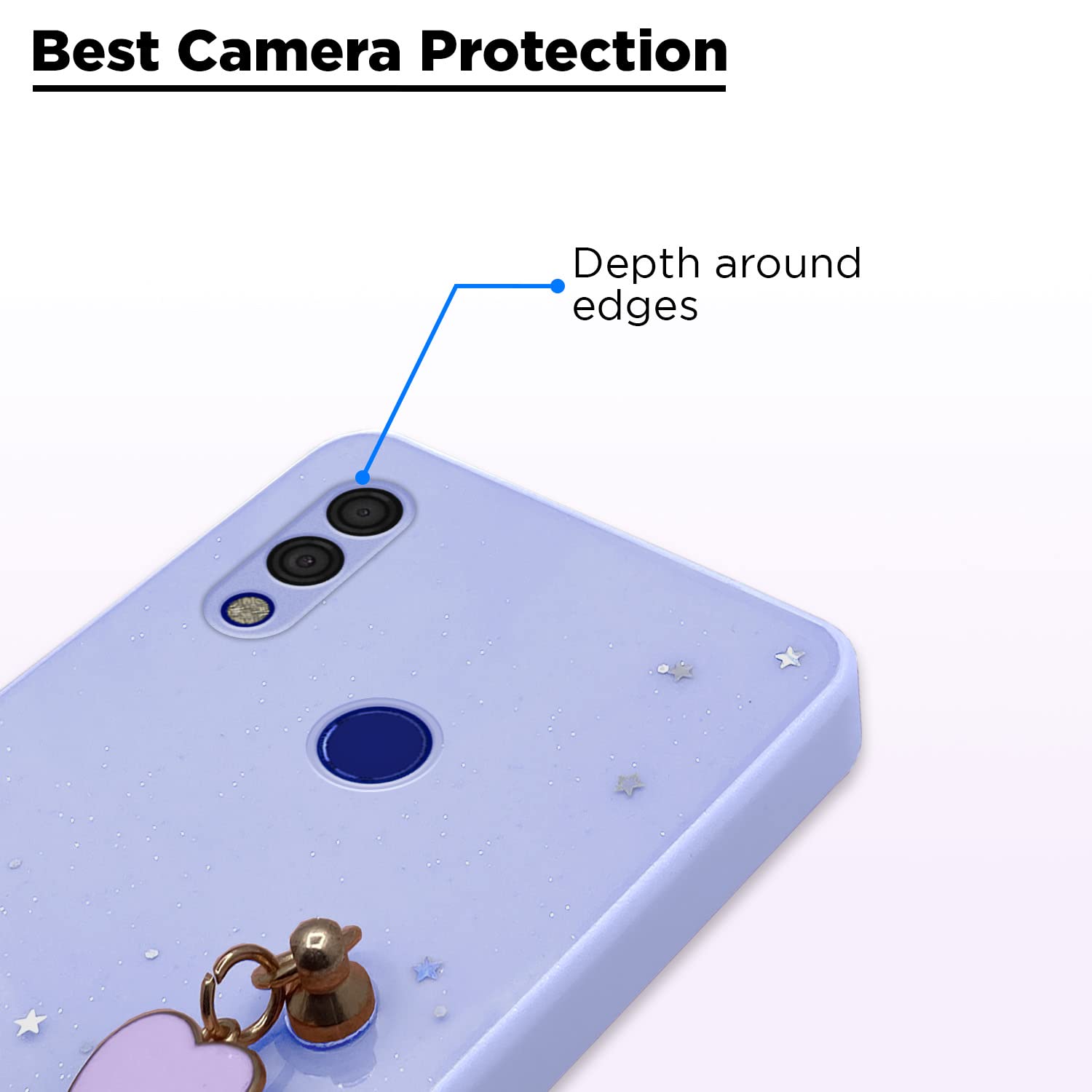 Pikkme purple Chain phone cover for Redmi 7/Y3 – photo 2