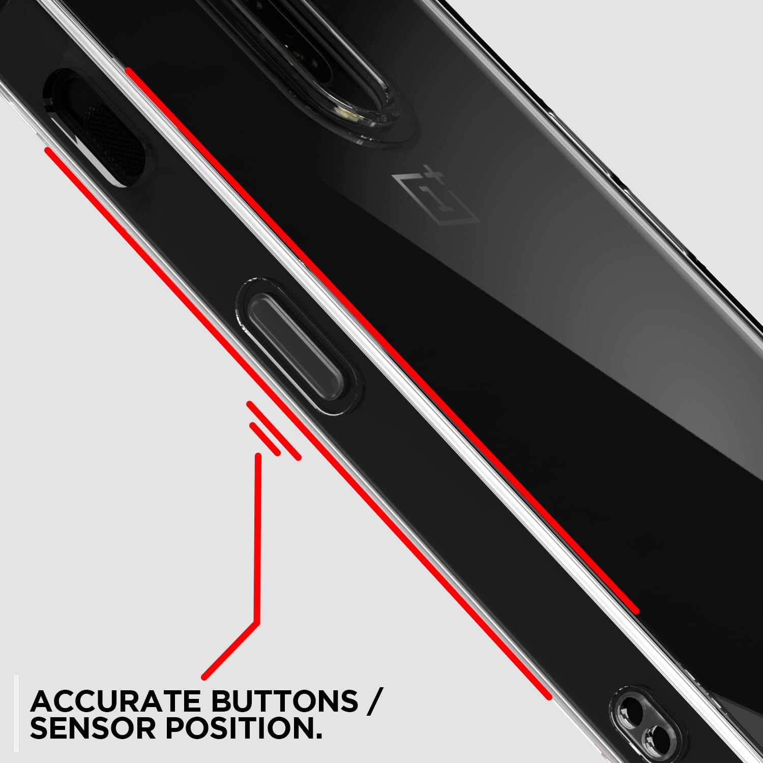 Pikkme OnePlus 6T/7 transparent phone cover – photo 6