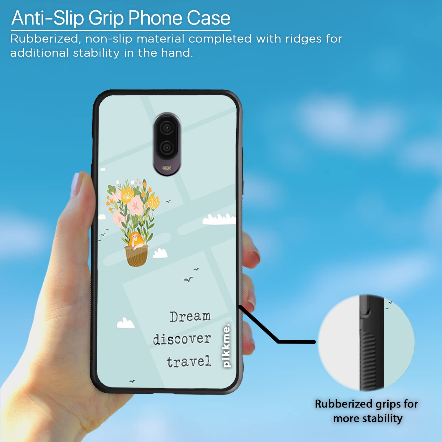 OnePlus 7 Hybrid mobile back cover by Pikkme – photo 5