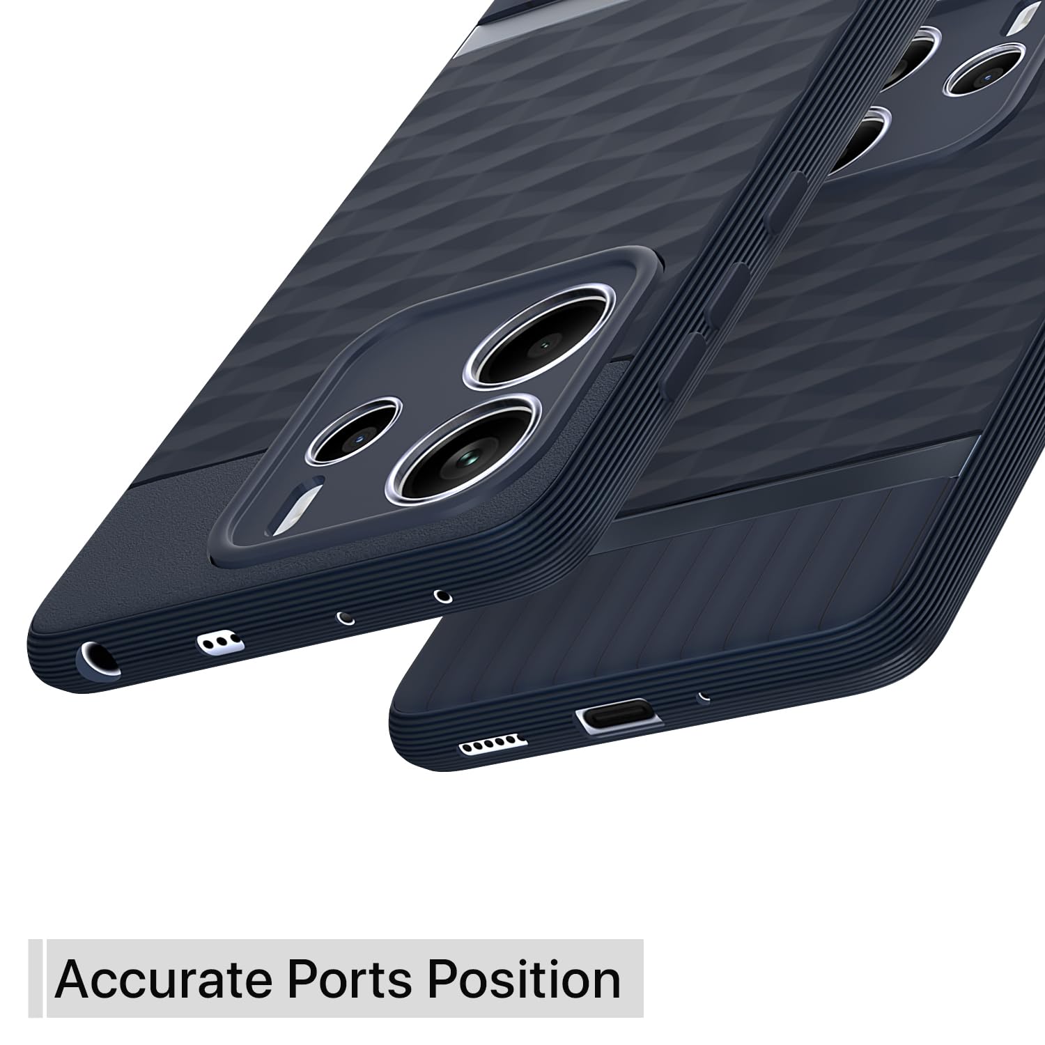 Pikkme Redmi Note 14 5G Gencase Back Cover (Blue)