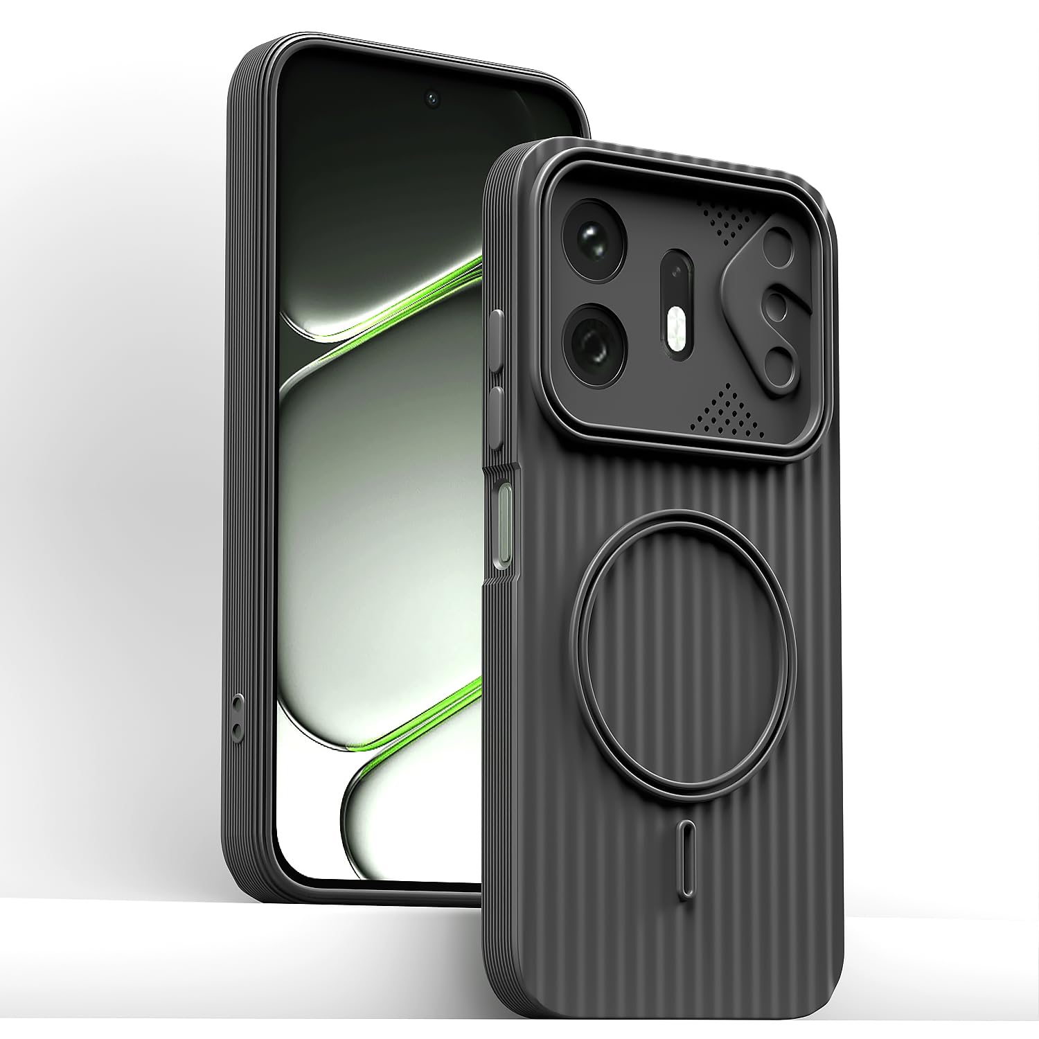 OnePlus N6 5G MagSafe mobile cover in grey by Pikkme – photo 2