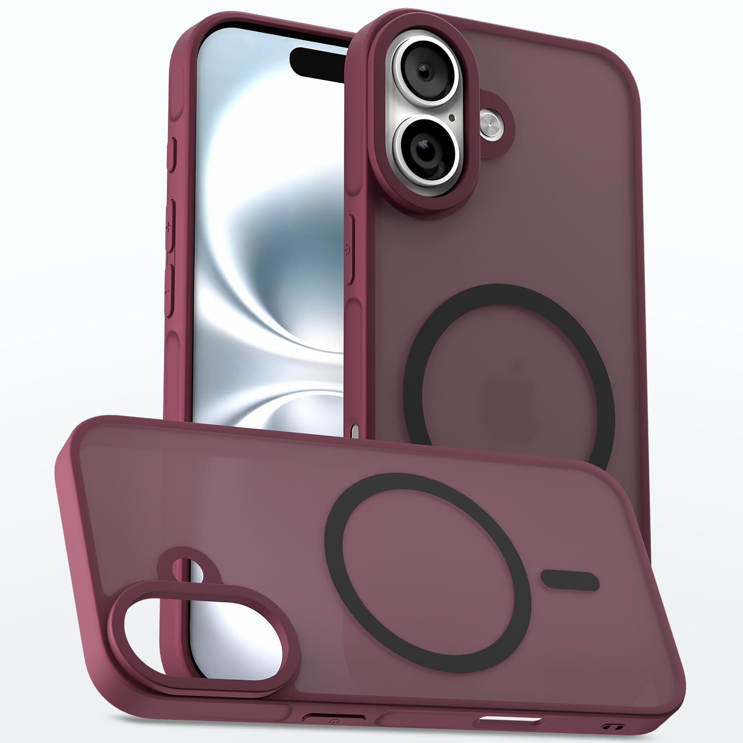 Cherry back cover for iPhone 16 – Pikkme