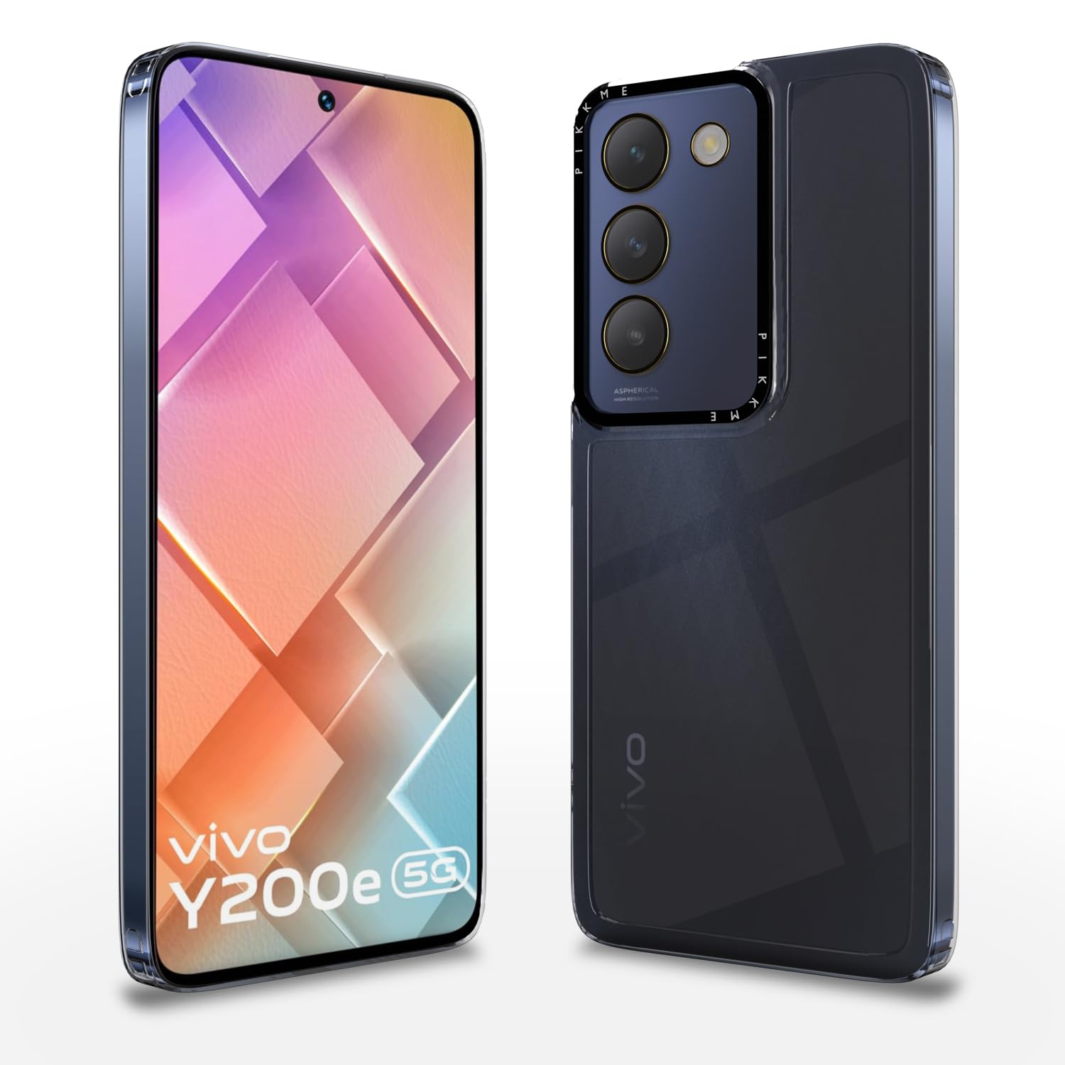 Pikkme Vivo Y200e 5G Hybrid transparent back cover