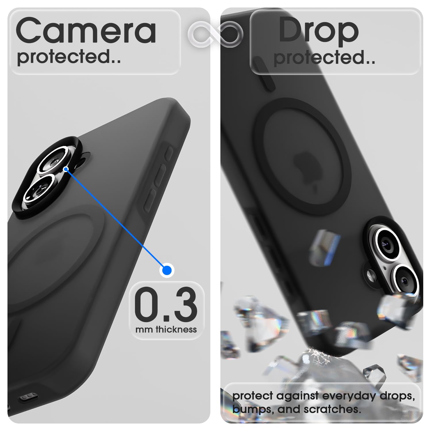 iPhone 17 phone cover in black by Pikkme – photo 6
