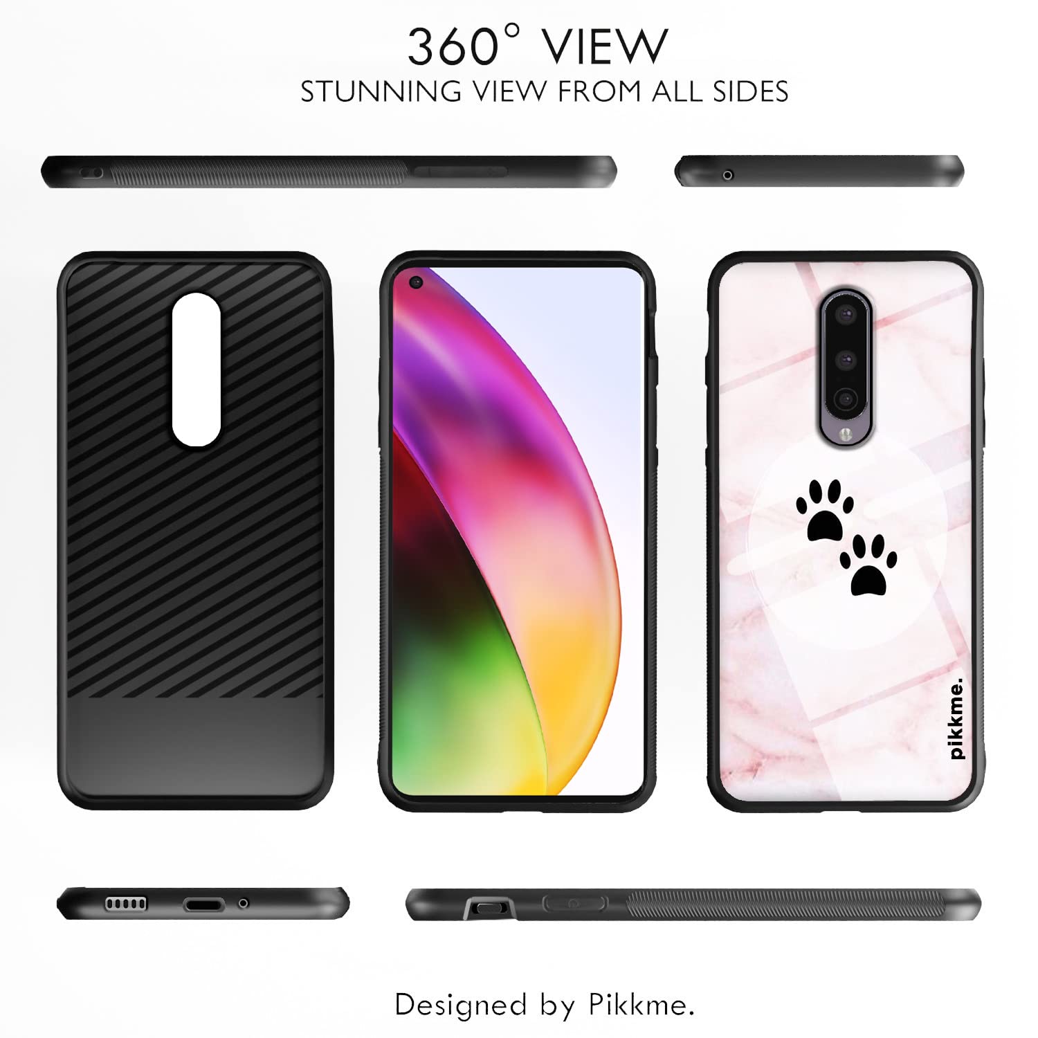 Pikkme Hybrid phone cover for OnePlus 8 – photo 2