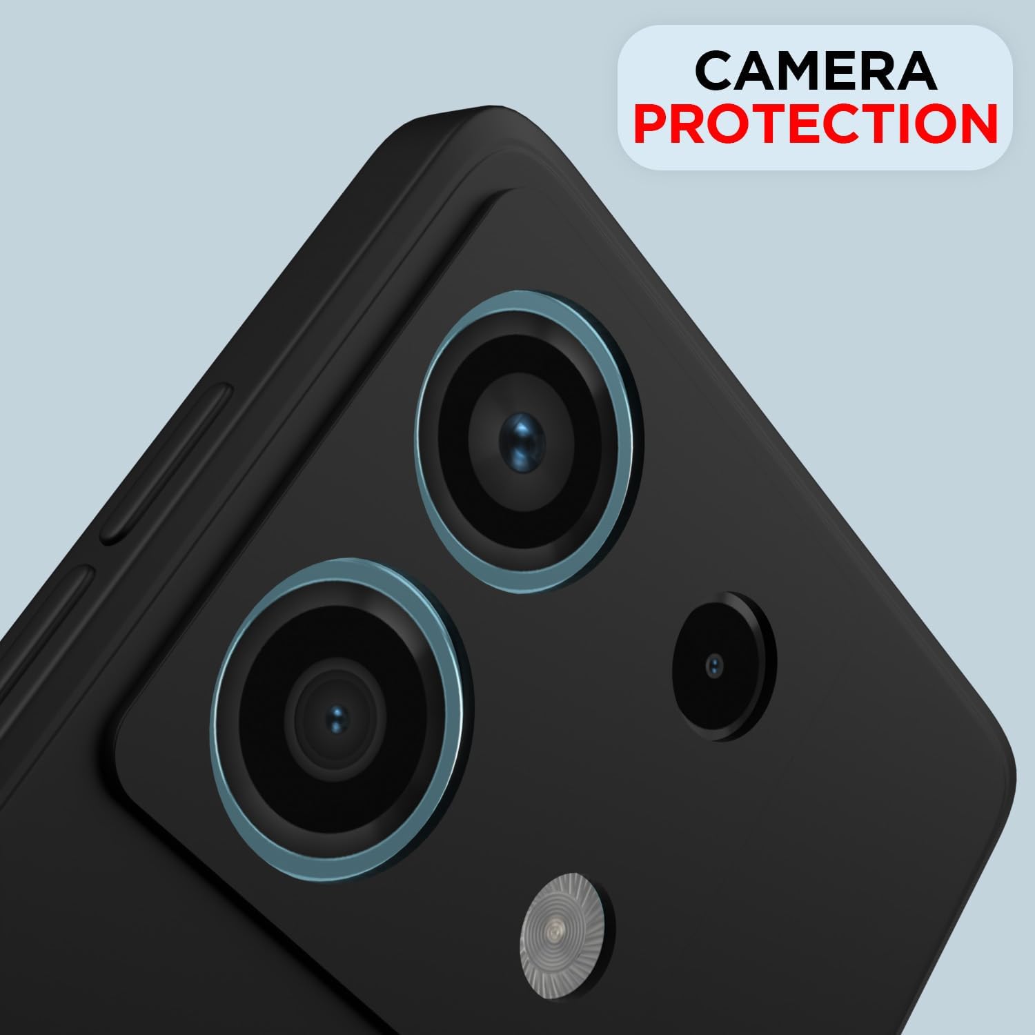 Pikkme black Matte back cover for Redmi Note 13 5G – photo 5