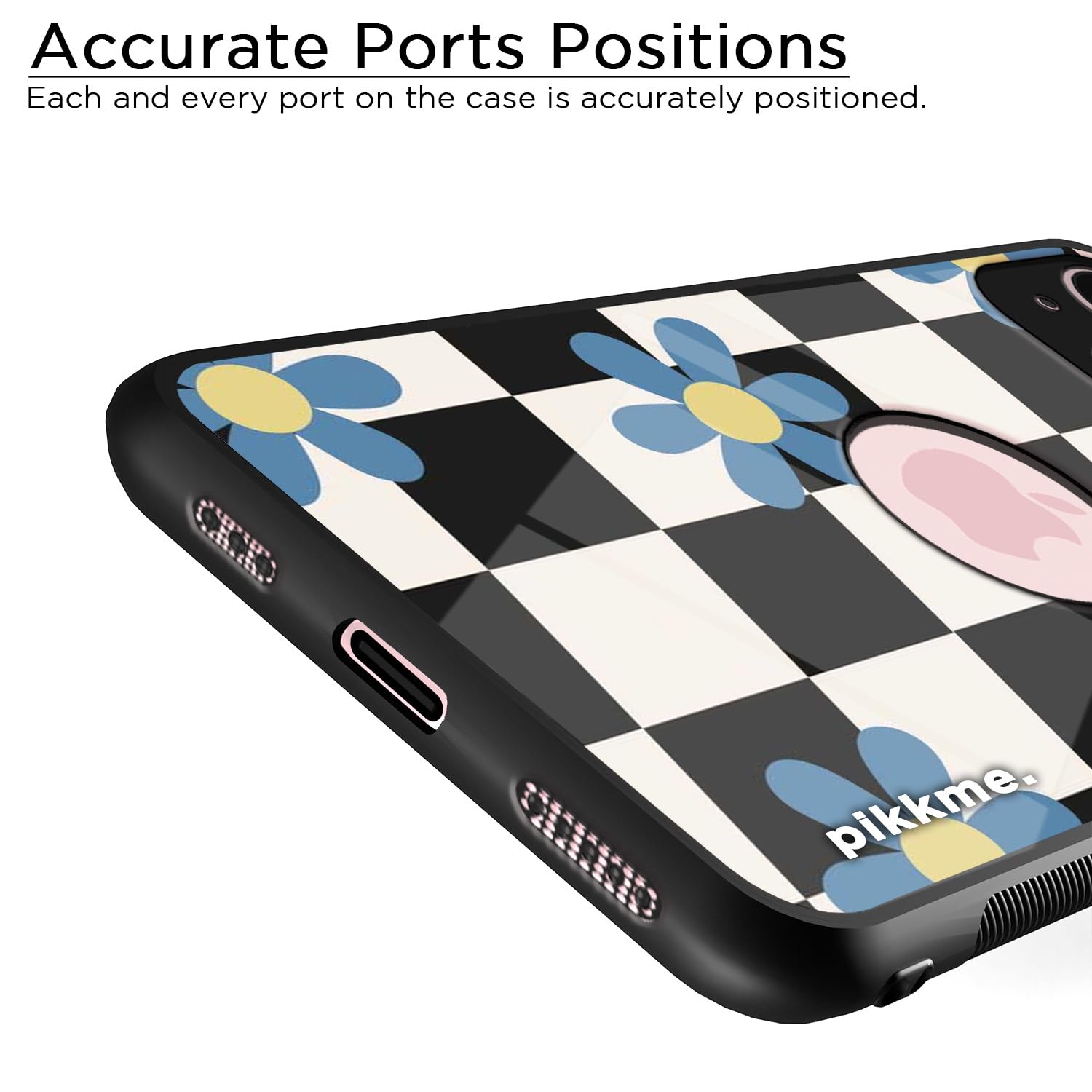 Pikkme Flower mobile back cover for iPhone 15 – photo 6