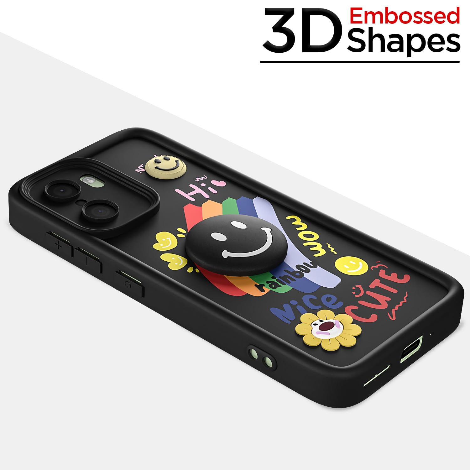 OnePlus 15R 5G back cover in black by Pikkme – photo 3