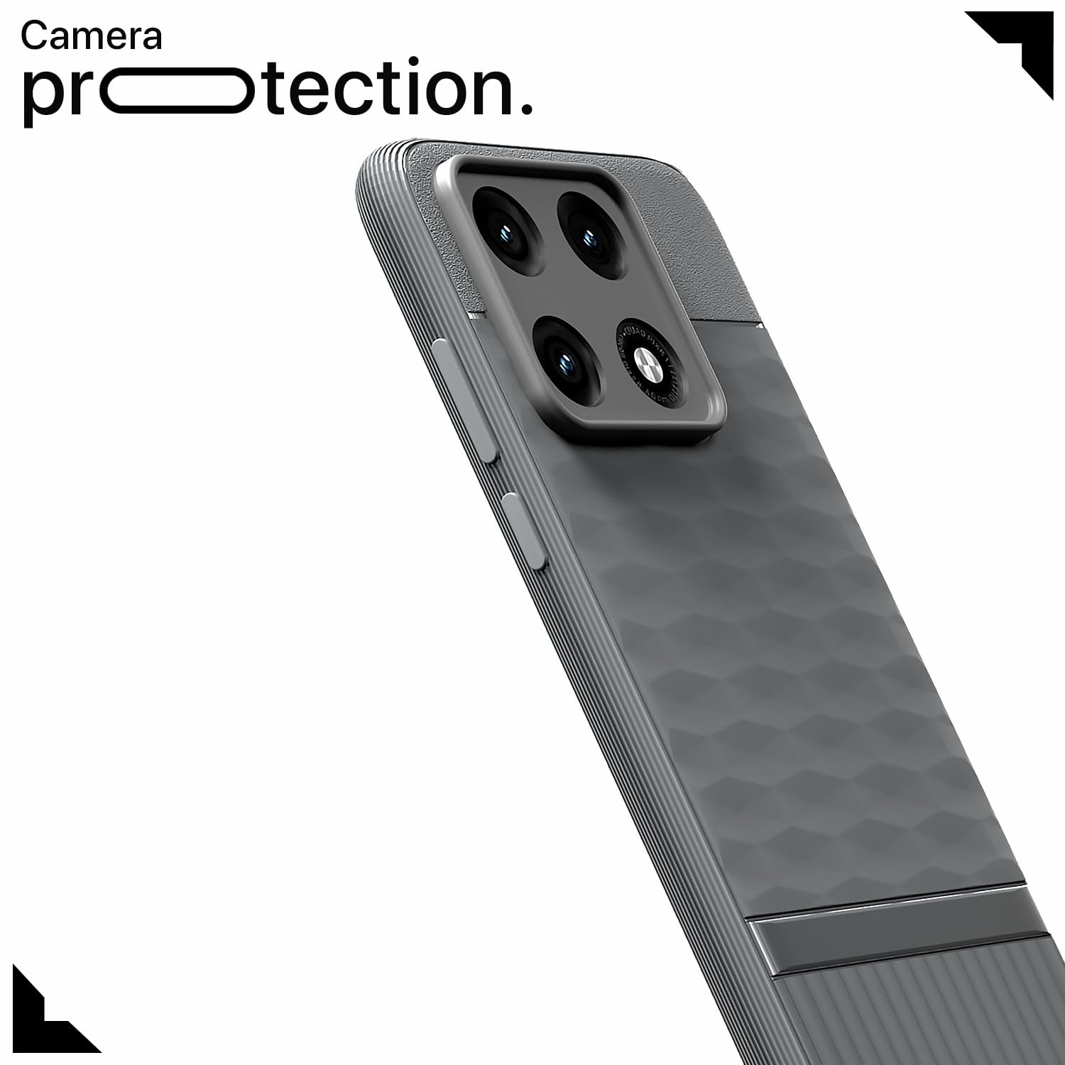 Pikkme Moto Edge 70 Pro 5G Silicone grey phone cover – photo 5