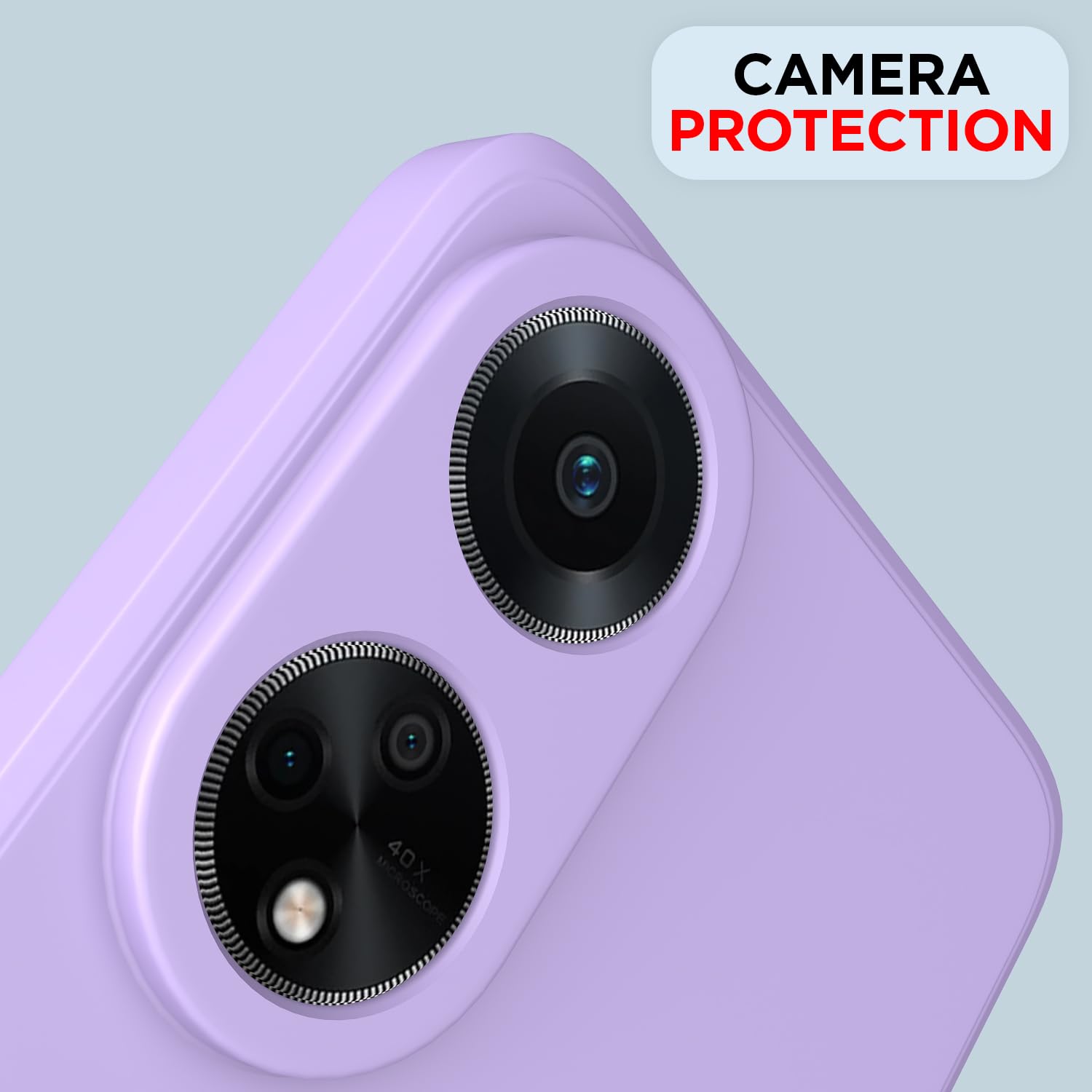 Oppo F23 5G back cover in purple by Pikkme – photo 5