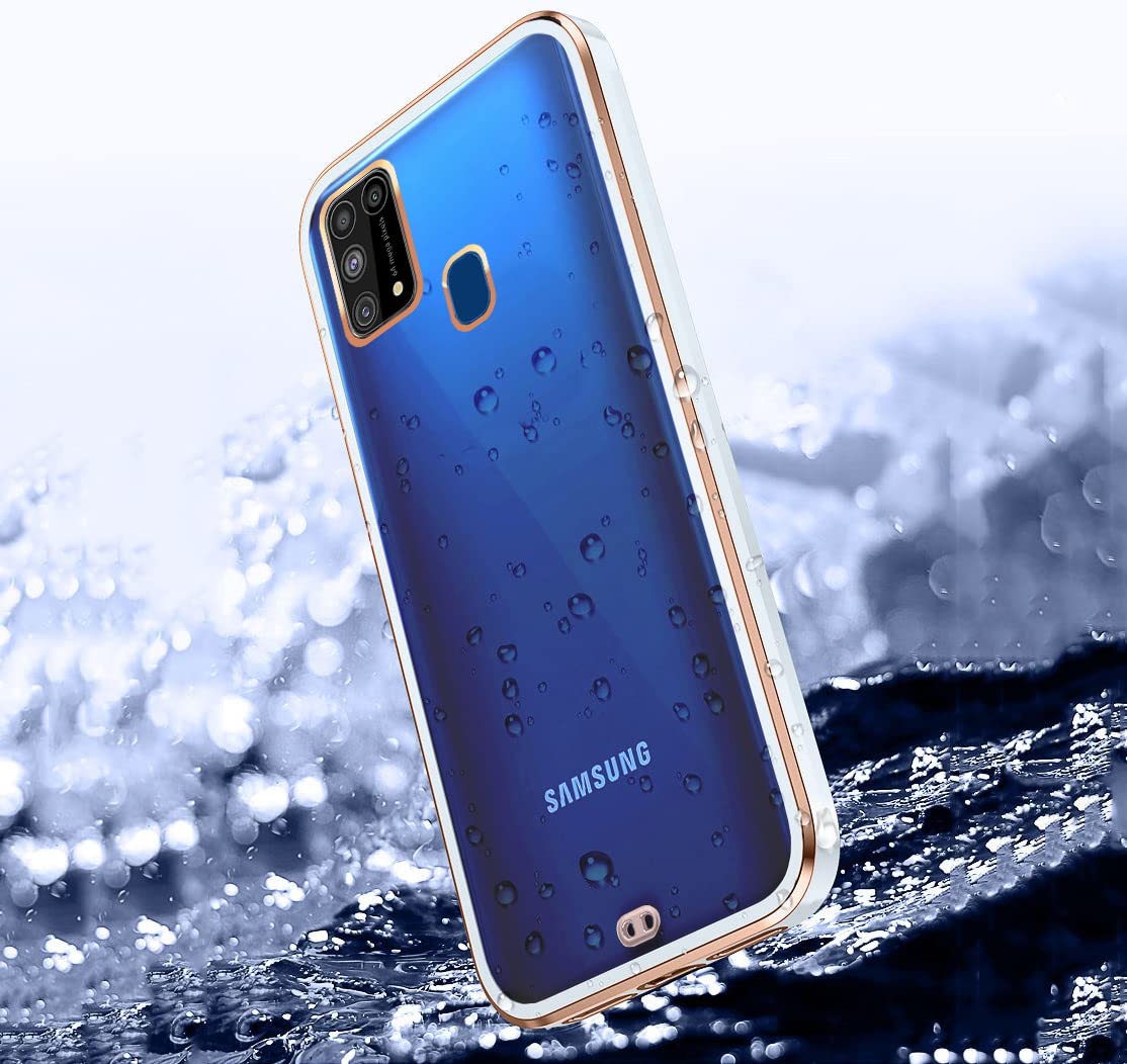 Pikkme Samsung M31/M31 Prime/F41 white phone cover – photo 2