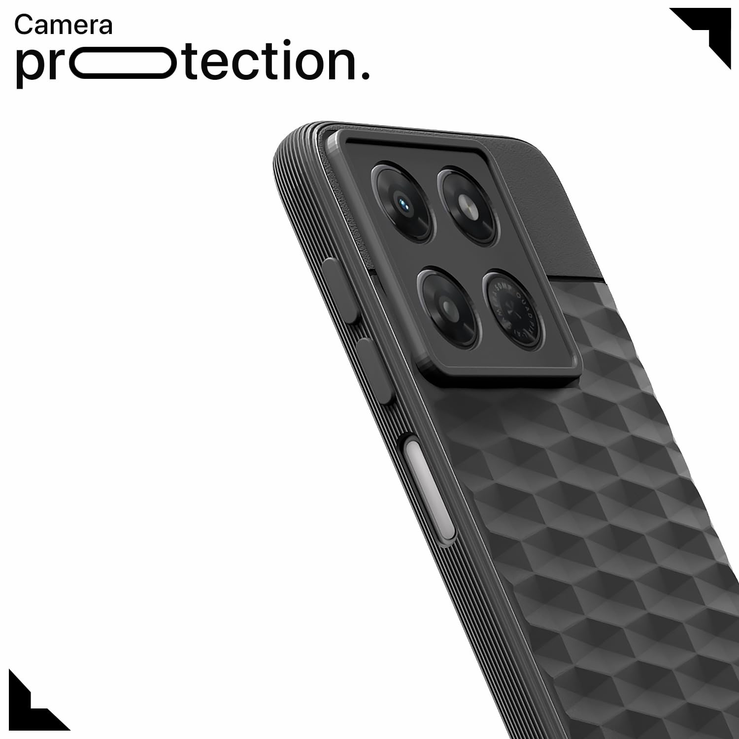 Pikkme Moto G37 5G Silicone black back cover – photo 5