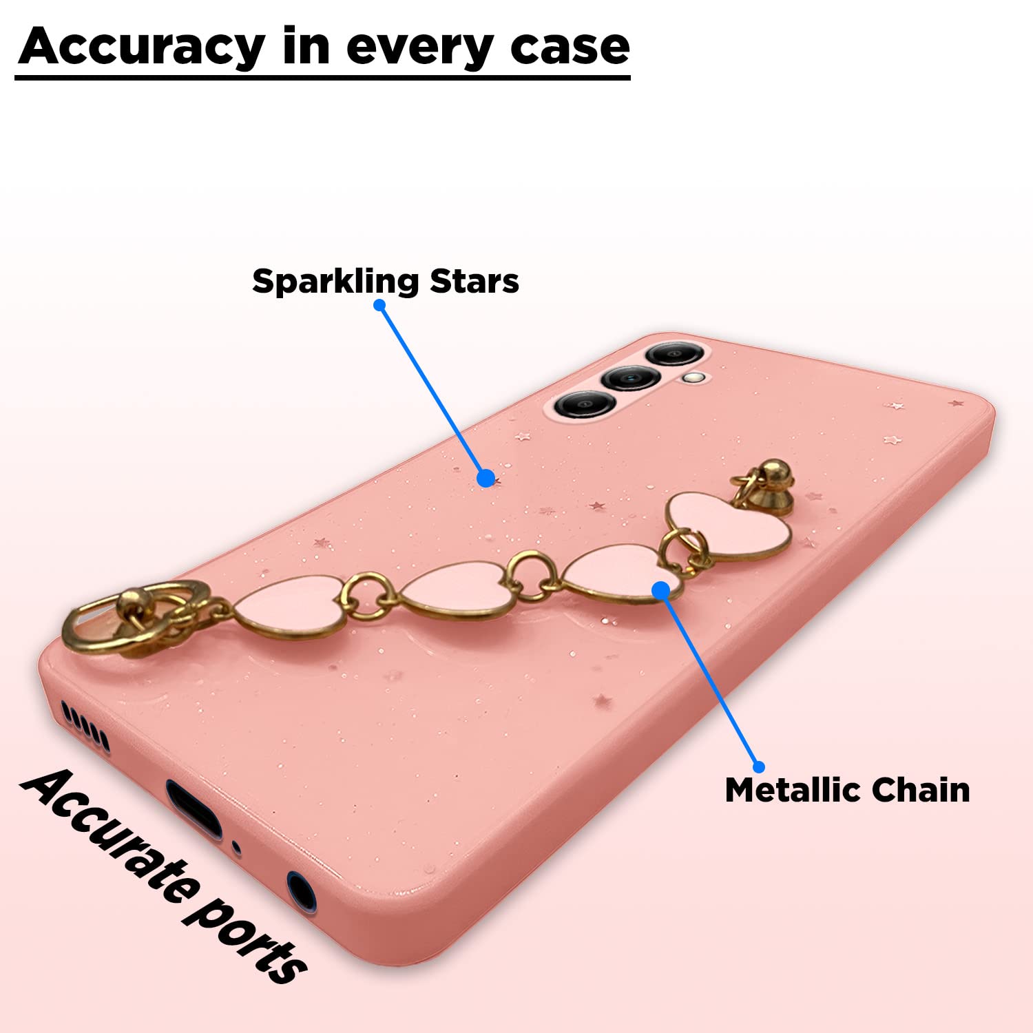 Samsung A14 5G back cover in pink by Pikkme – photo 4
