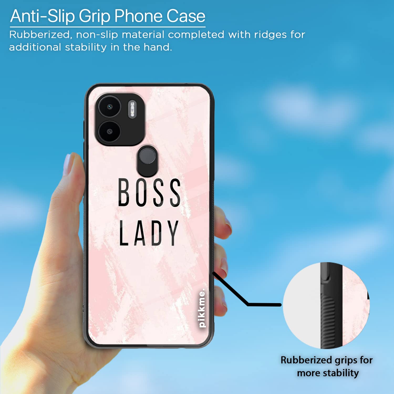 Pikkme Hybrid mobile back cover for Redmi A1 Plus/A2 Plus/Poco C50 – photo 5