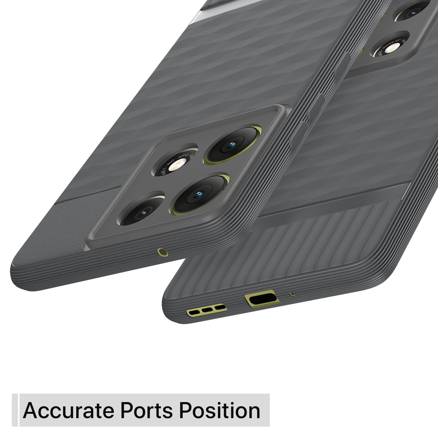 Pikkme grey phone cover for Moto G86 Power 5G – photo 4