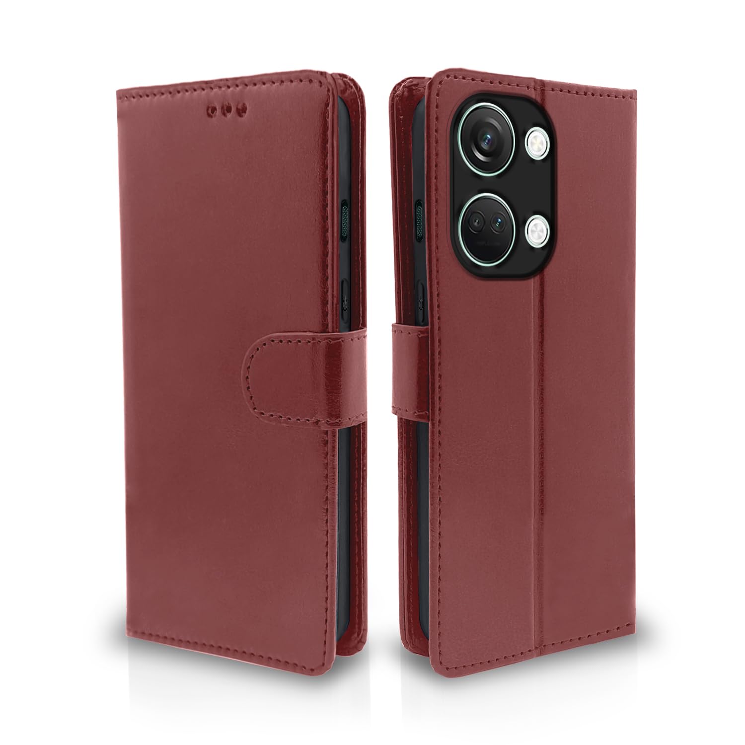 Pikkme OnePlus Nord 3 5G Wallet brown flip cover
