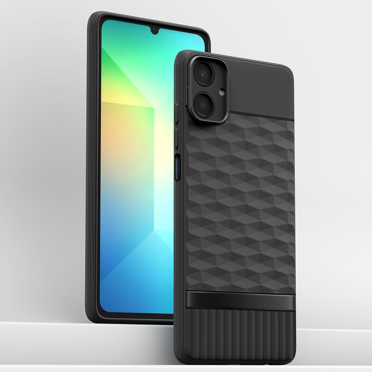 Pikkme Samsung Galaxy A06 Gencase Back Cover (Black)