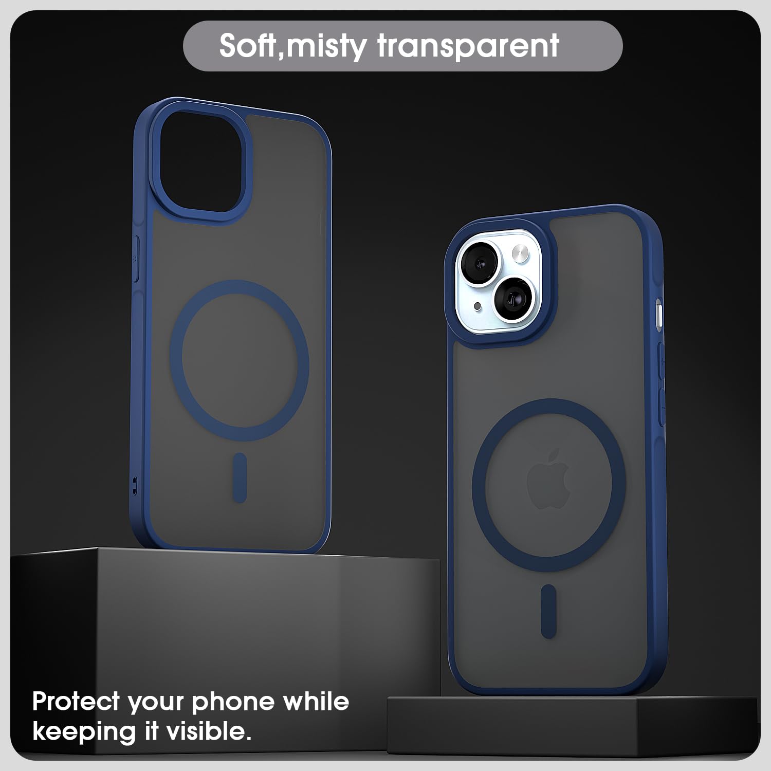 Pikkme iPhone 15 MagSafe blue mobile cover – photo 3