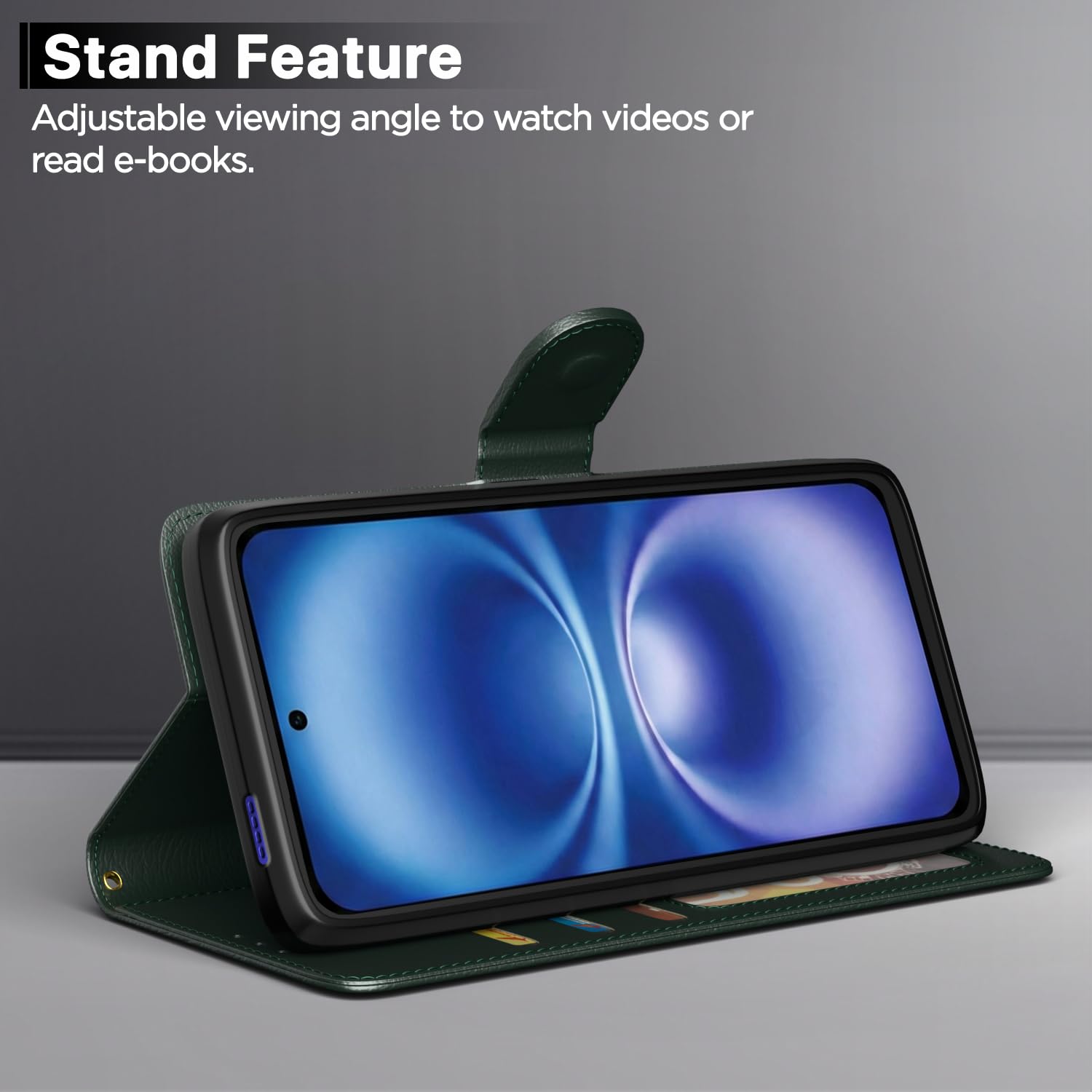 Pikkme green flip case for Infinix Smart 20 – photo 3