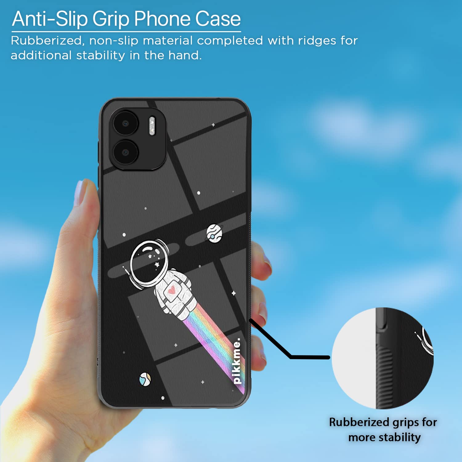 Redmi A1/A2 Hybrid phone cover by Pikkme – photo 5