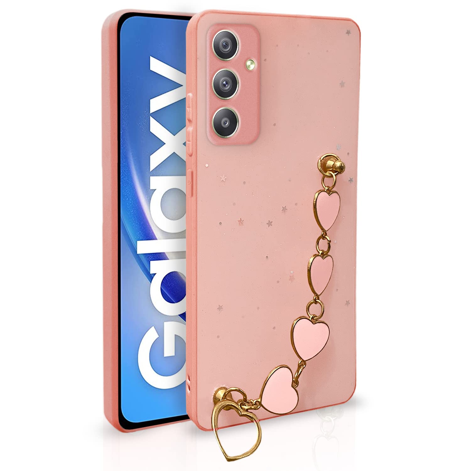Pikkme pink mobile cover for Samsung A34 5G