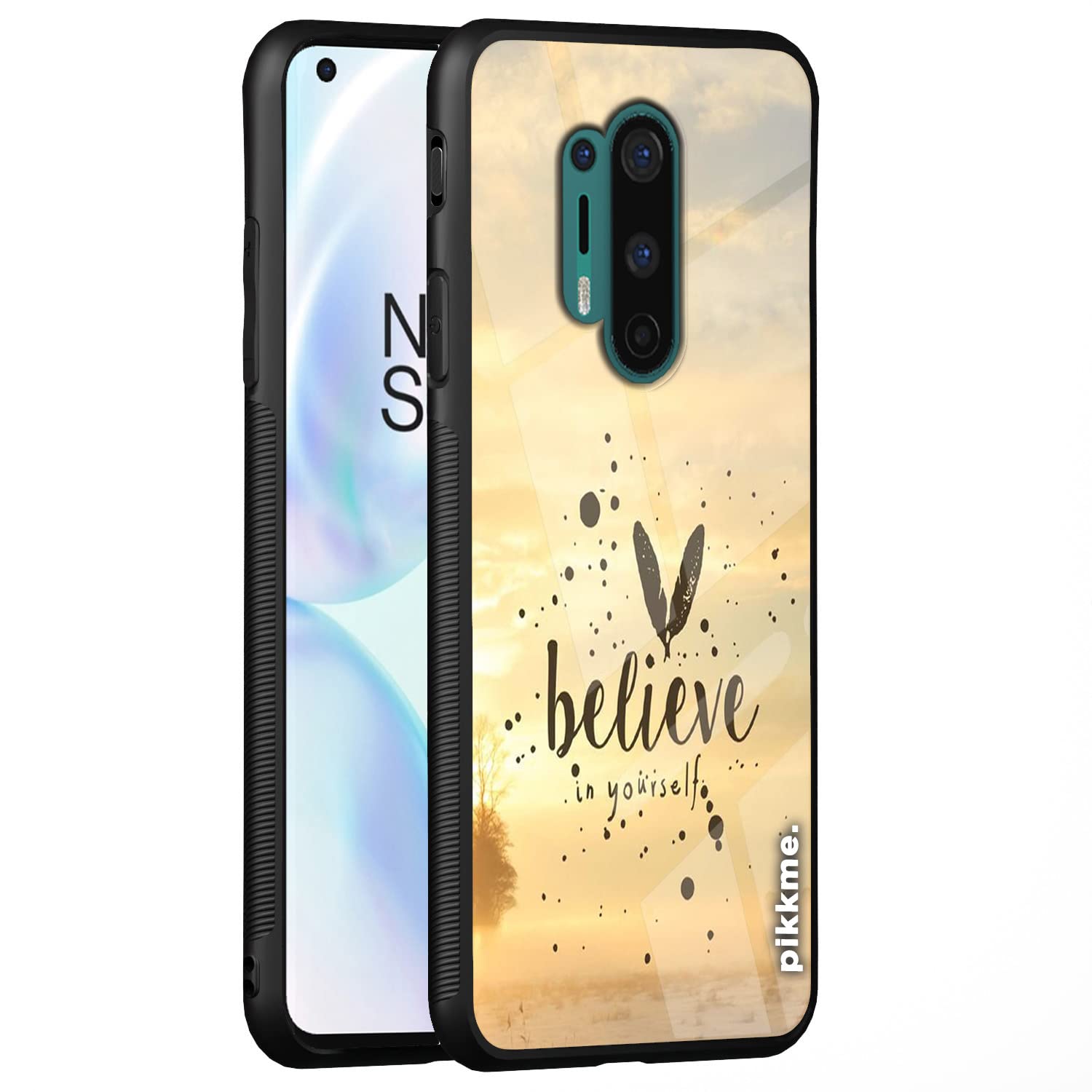 Pikkme OnePlus 8 Pro Hybrid mobile back cover