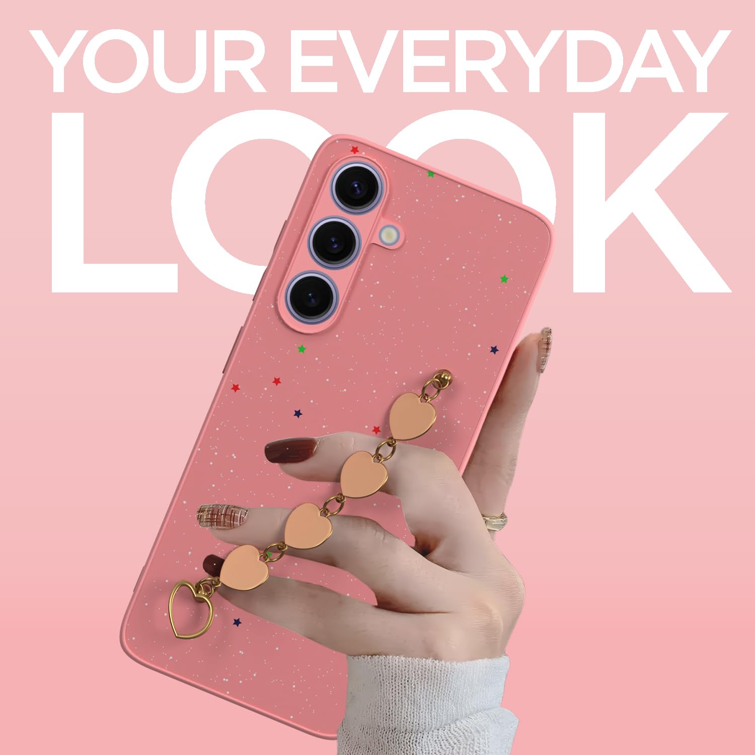 Pikkme pink Chain mobile back cover for Samsung S24 5G – photo 2