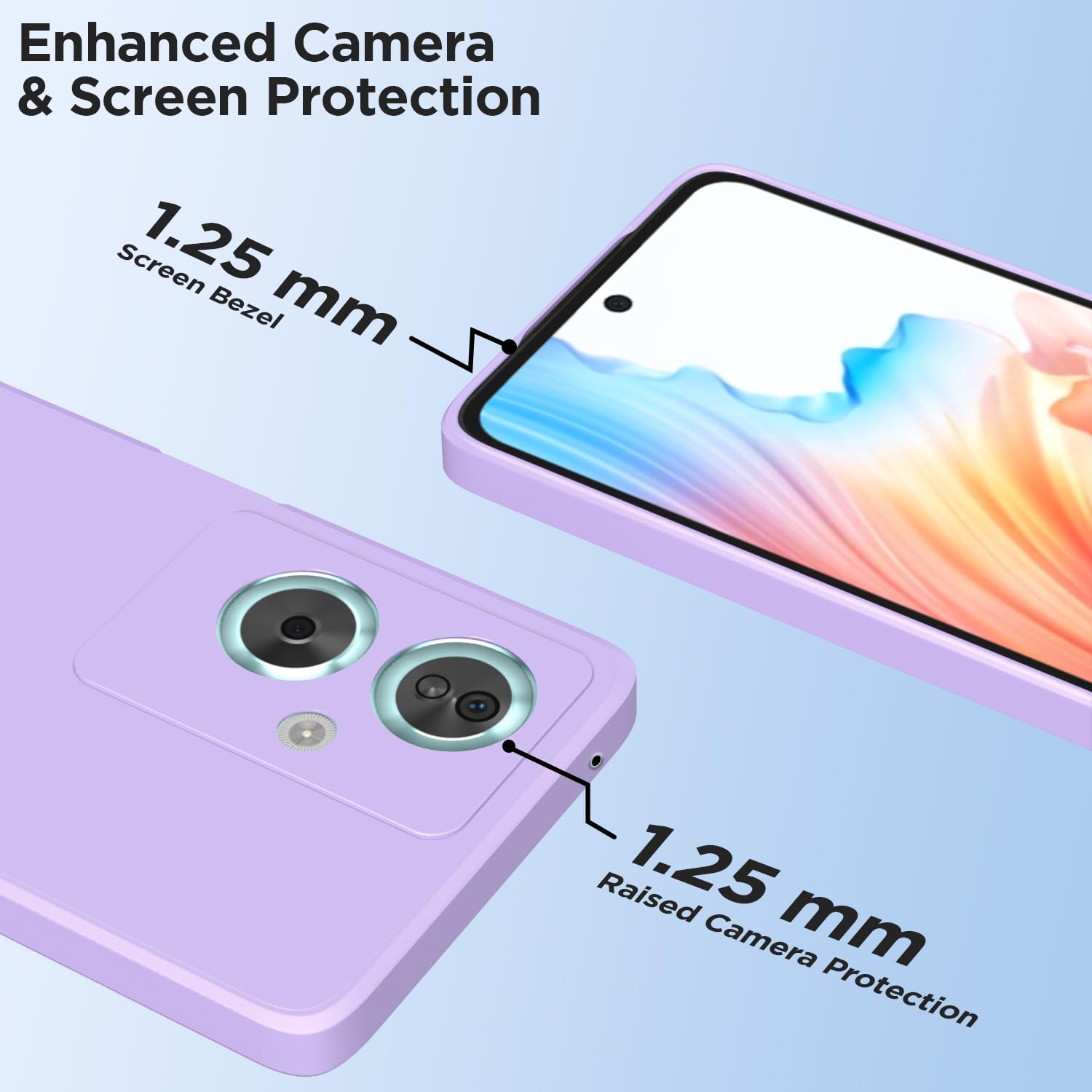 Oppo A79 5G mobile back cover in purple by Pikkme – photo 6
