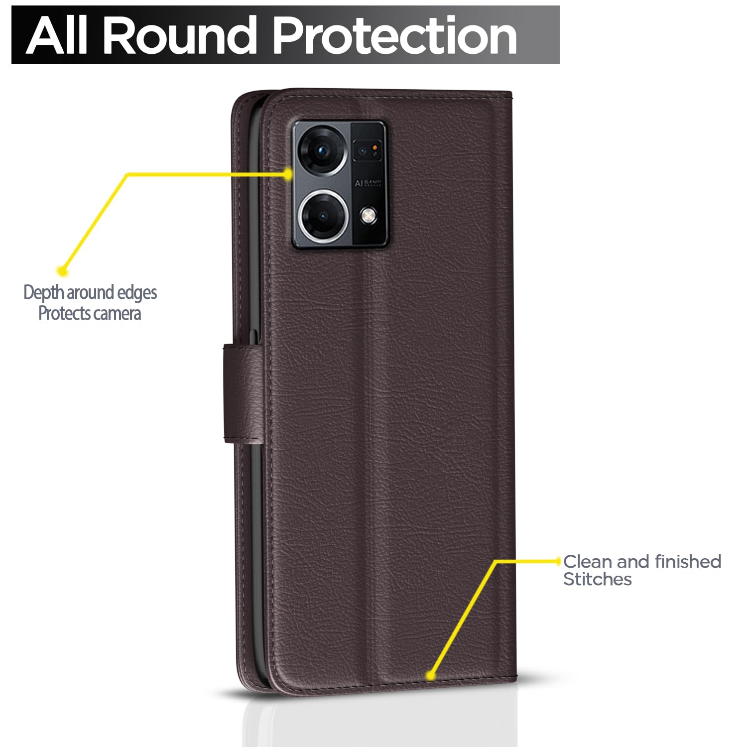 Coffee mobile flip cover for Oppo Reno 7 5G – Pikkme – photo 4