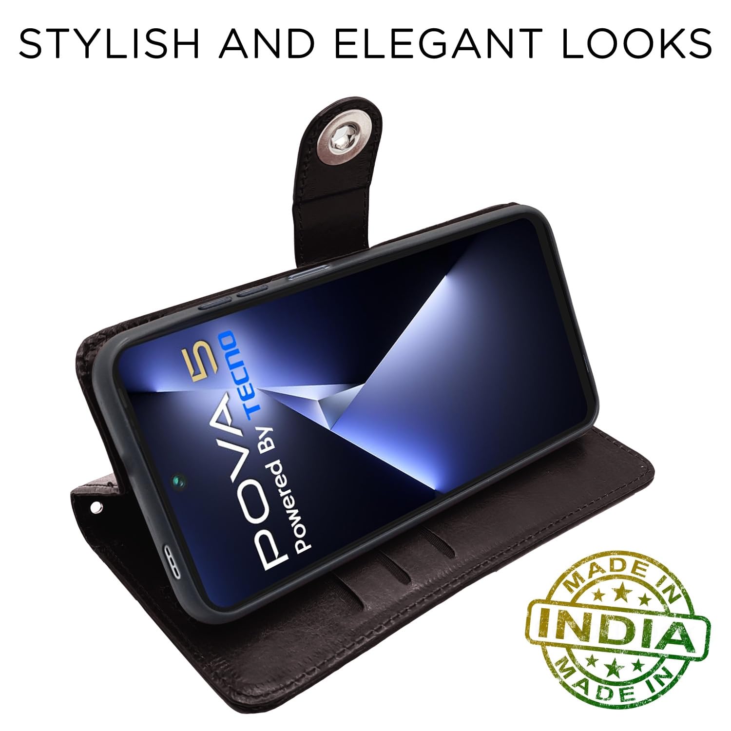 Coffee Button flip case for Tecno Pova 5/Pova 5 Pro 5G – Pikkme – photo 4