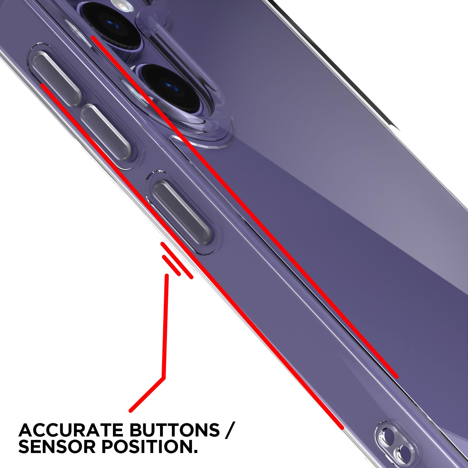 Samsung S24/S25 5G mobile cover in transparent by Pikkme – photo 6