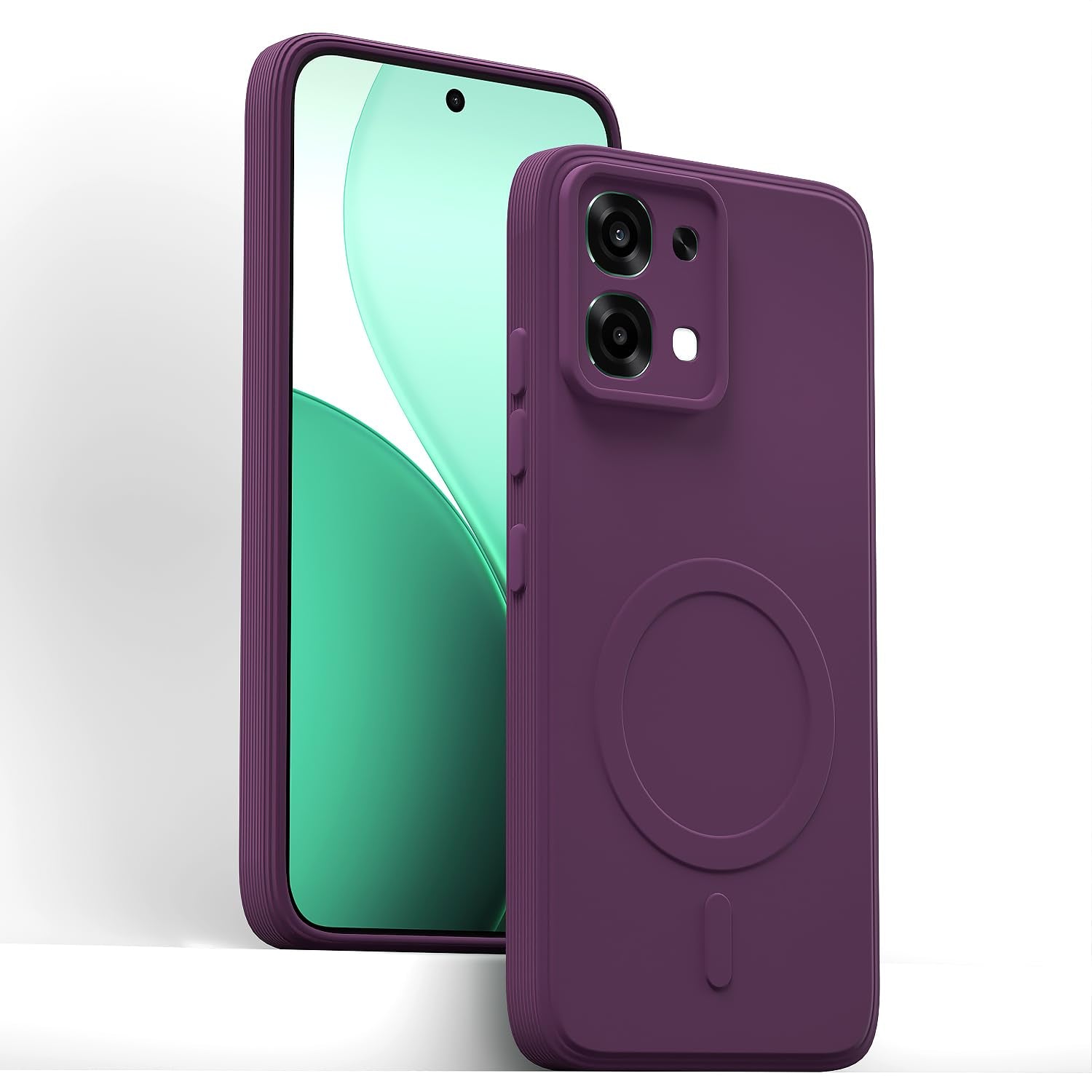 Pikkme Oppo F31/F33 5G MagSafe purple back cover – photo 2