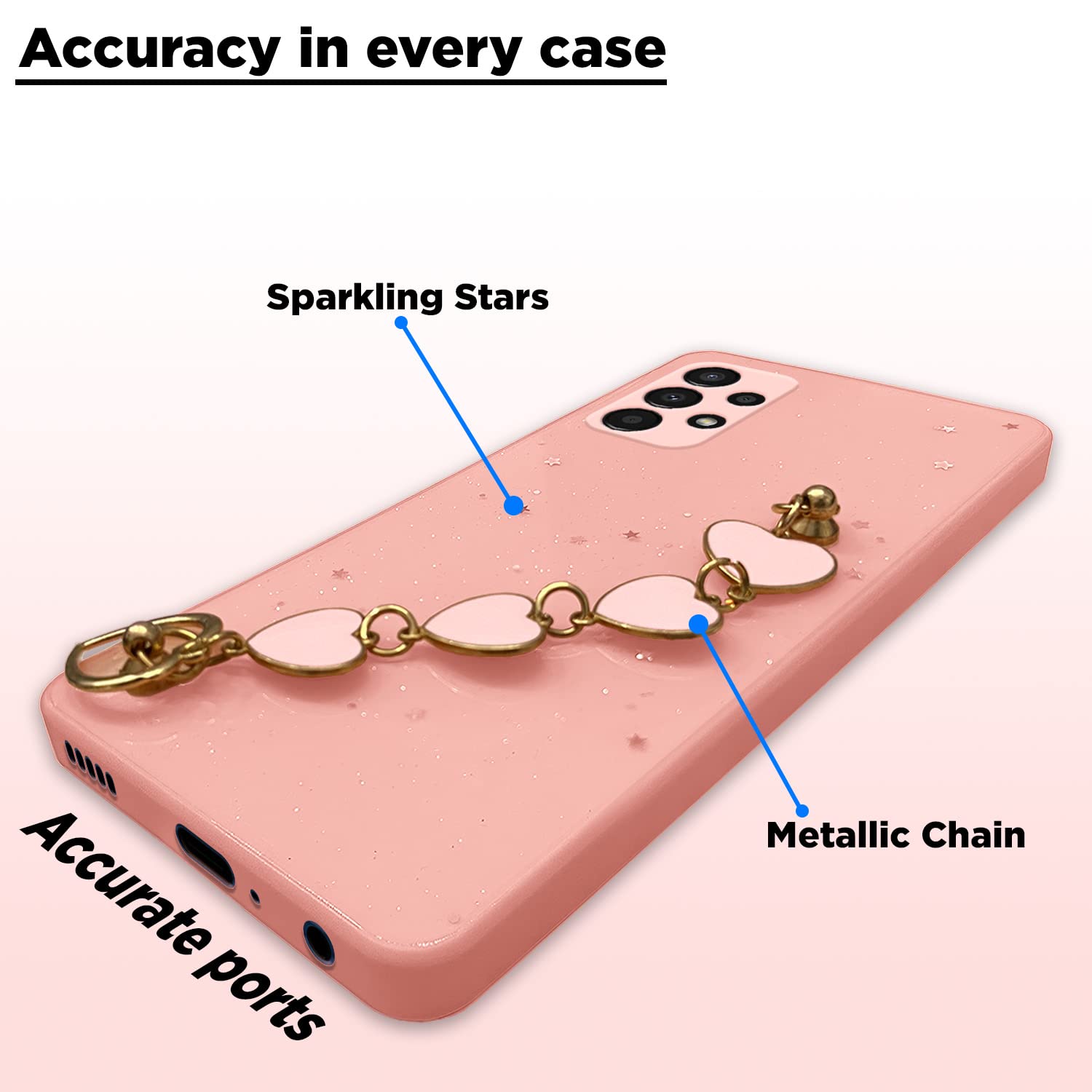 Samsung A13 4G phone cover in pink by Pikkme – photo 4