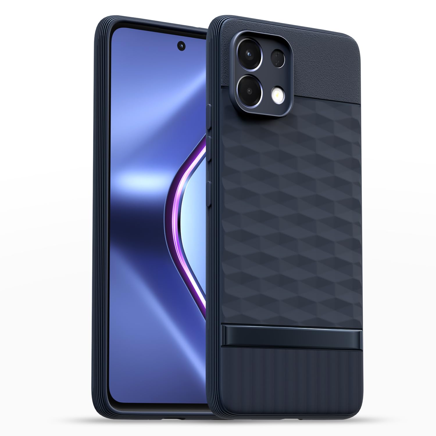 Pikkme Oppo K13 5G Shockproof Soft Flexible Gencase Back cover (Blue)