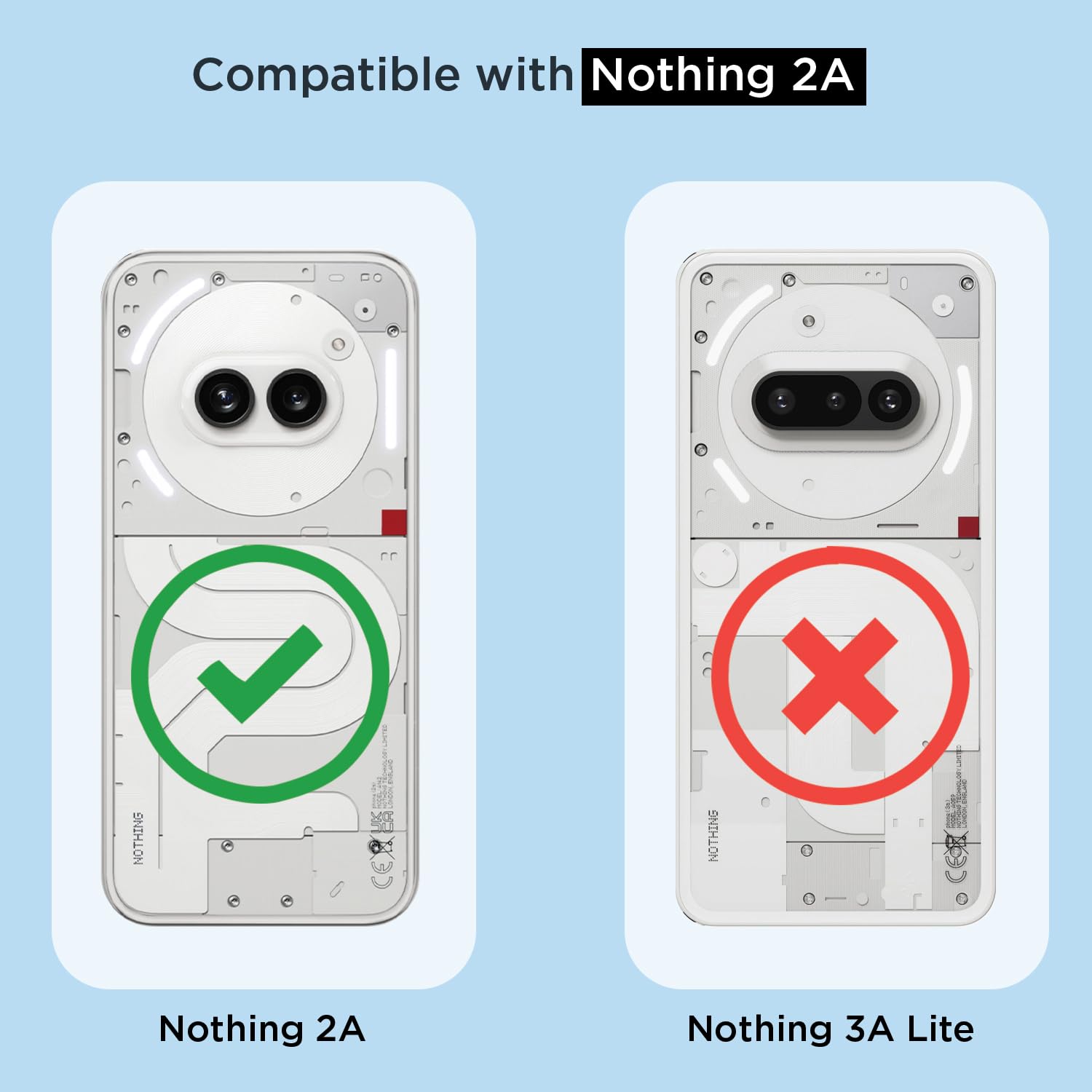 Pikkme transparent mag-safe mobile cover for Nothing Phone 2A/Phone 2A Plus – photo 4