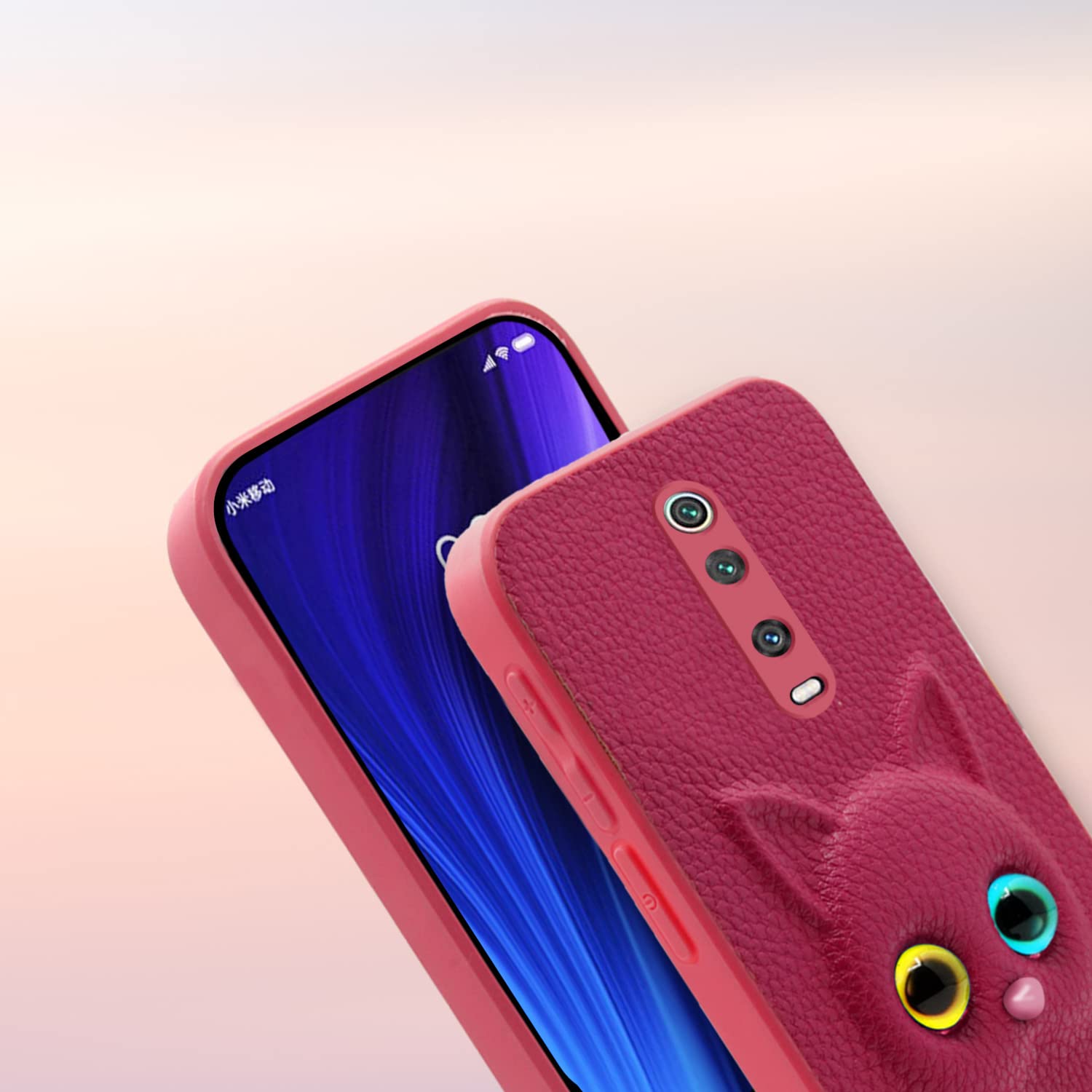 Redmi K20/K20 Pro back cover in pink by Pikkme – photo 7
