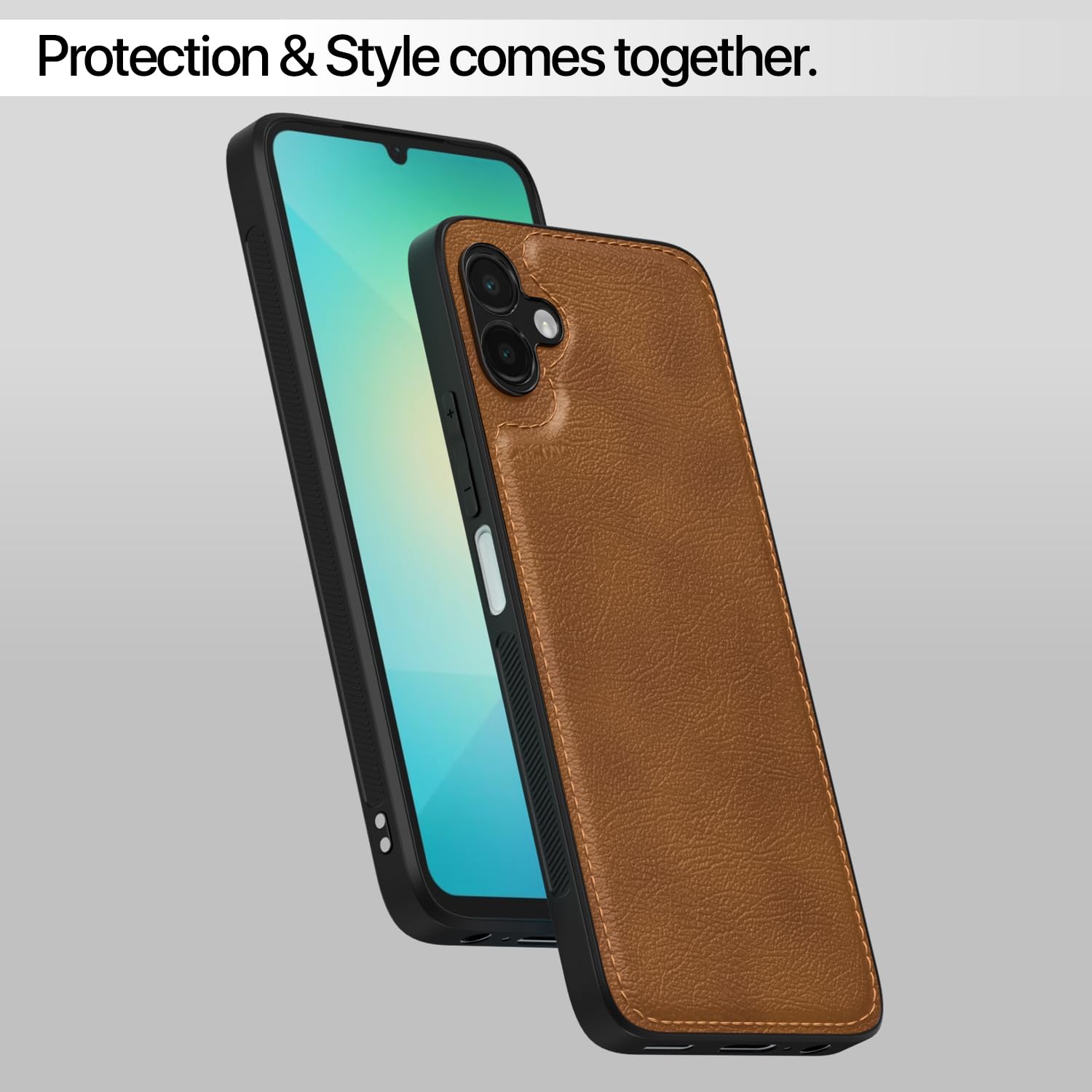 Pikkme brown back cover for Samsung A06 – photo 6