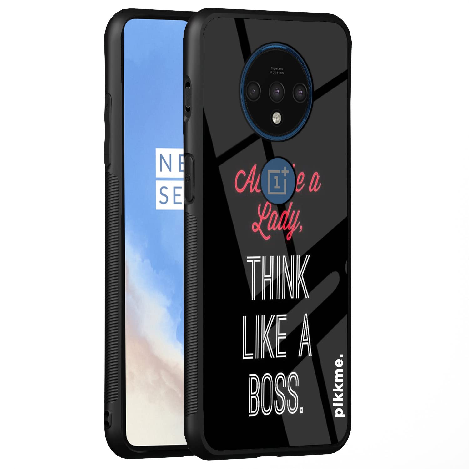 OnePlus 7T Hybrid mobile back cover by Pikkme