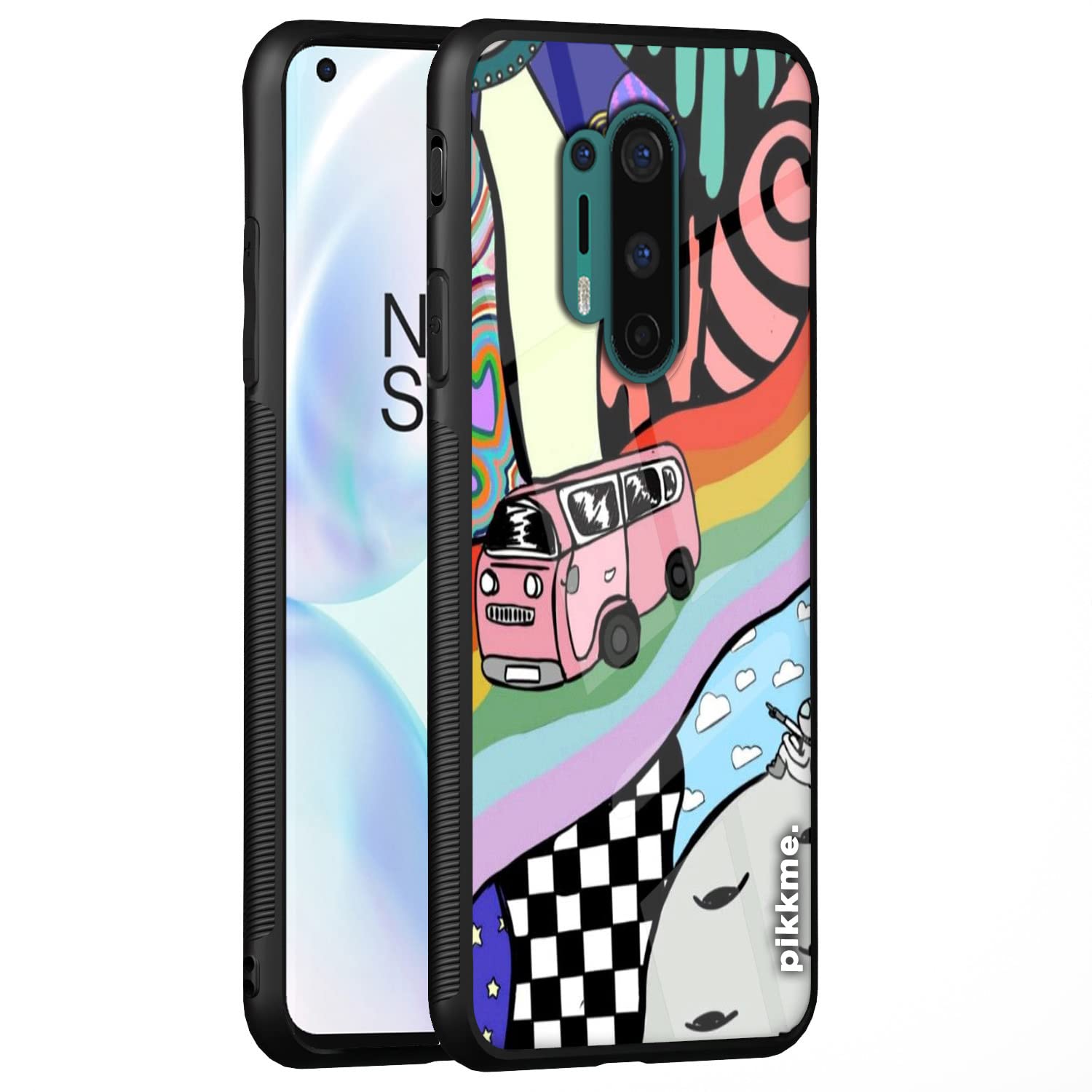 Pikkme OnePlus 8 Pro Hybrid mobile cover