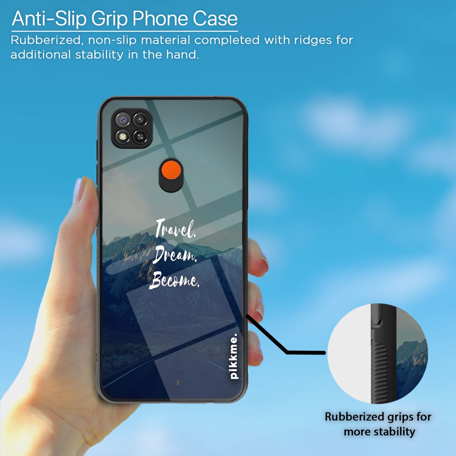 Pikkme Hybrid mobile back cover for Redmi 10A/9, Poco C31 – photo 5