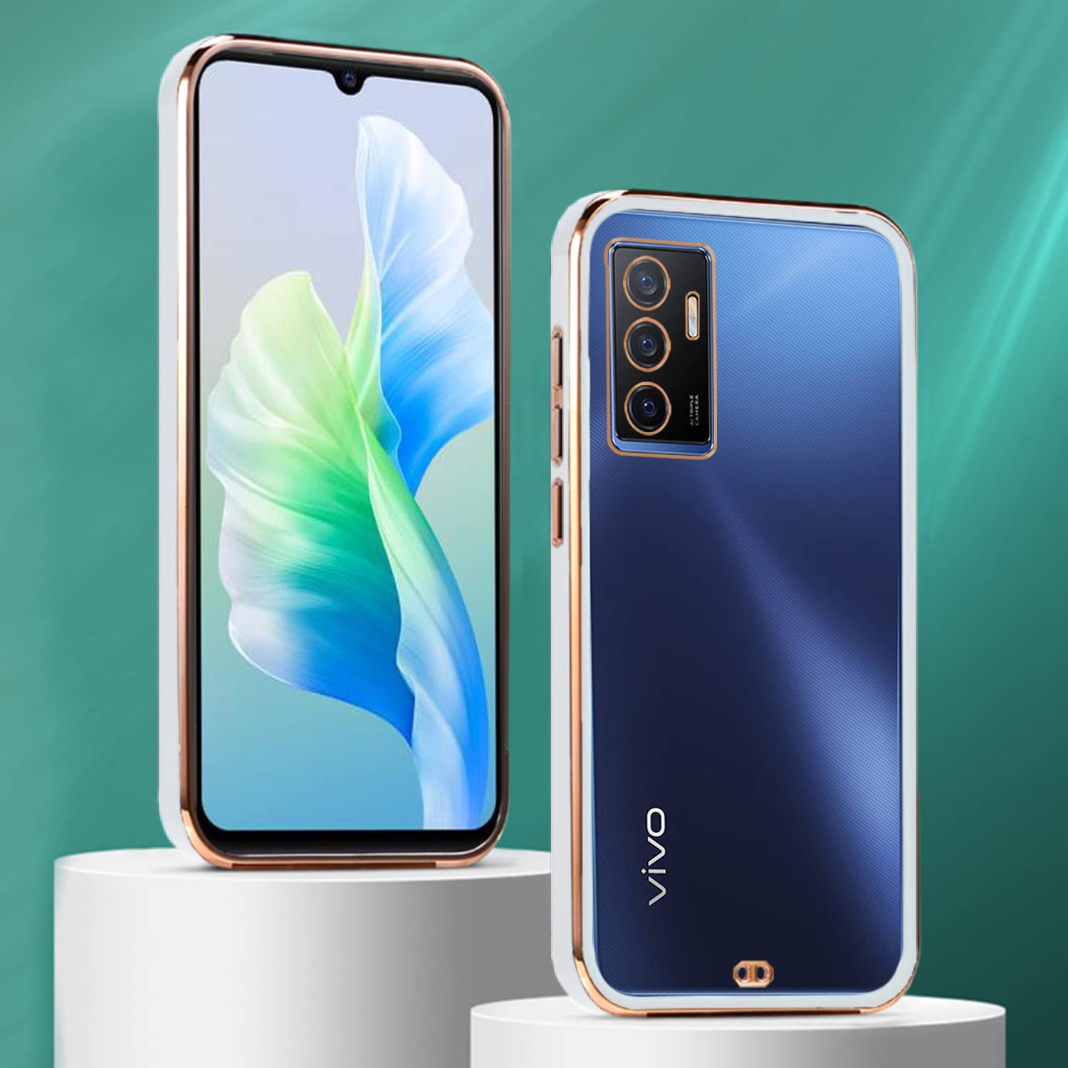 White back cover for Vivo V23E – Pikkme – photo 3
