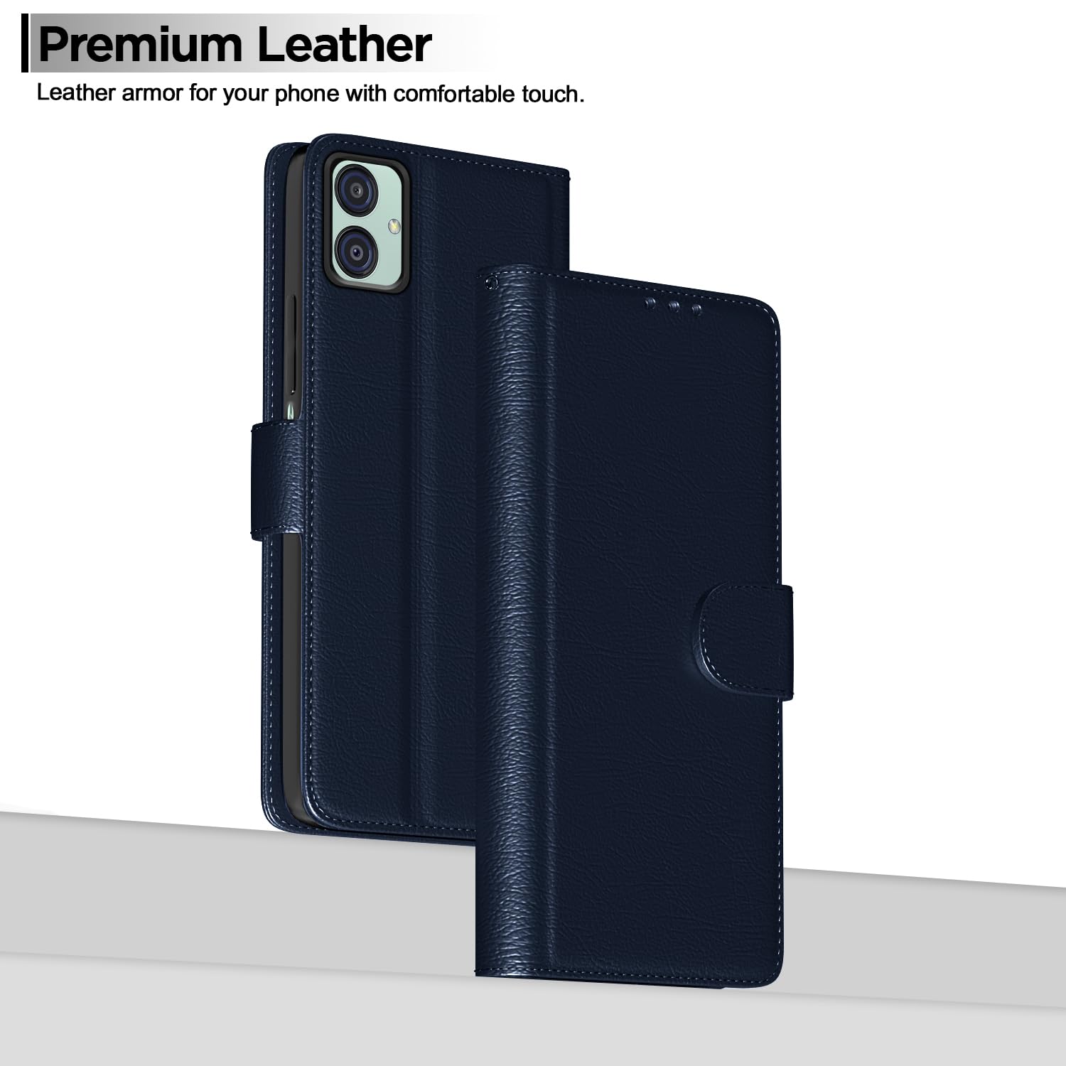 Pikkme blue flip case for Samsung M04/F04/A04e – photo 7