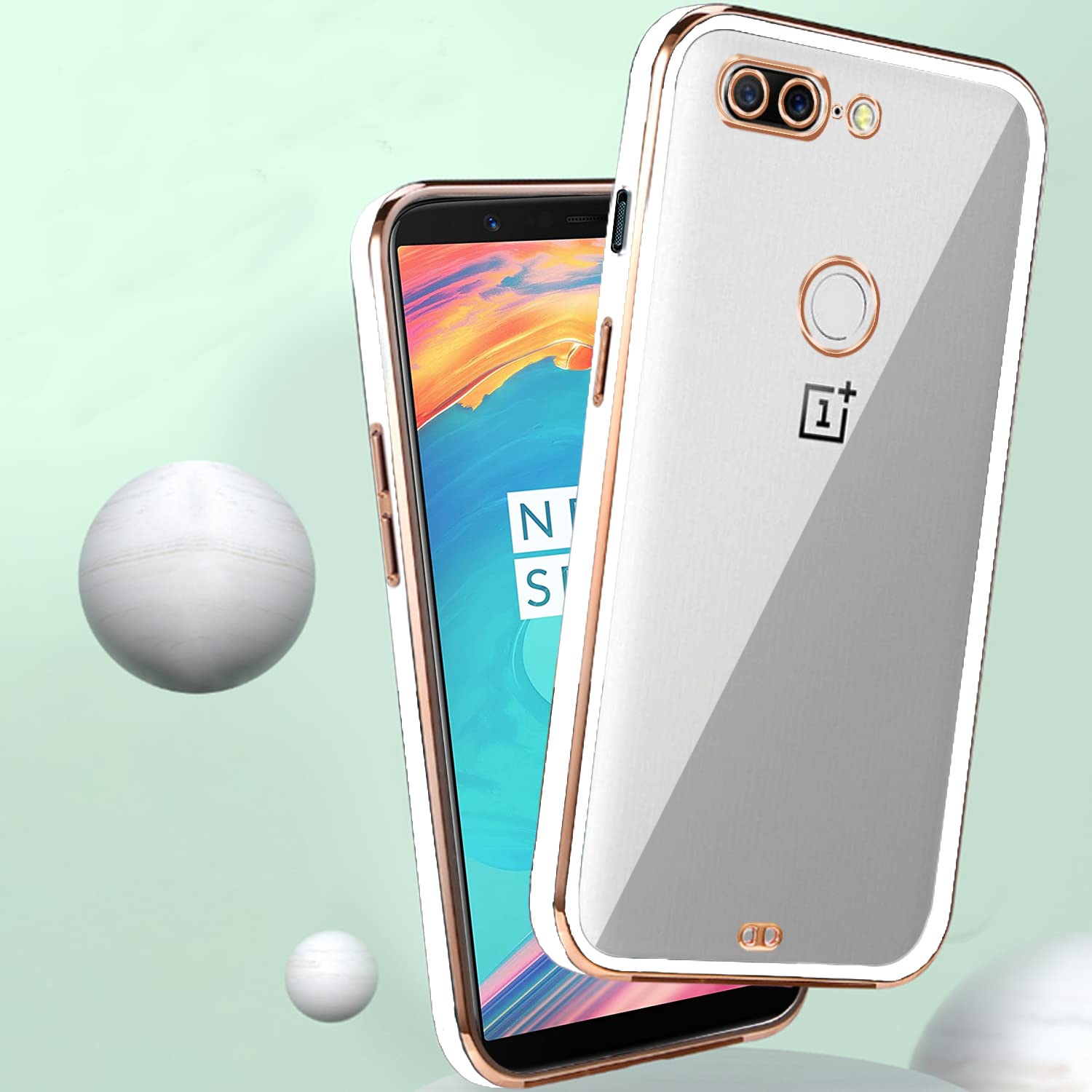 Pikkme white back cover for OnePlus 5T – photo 4