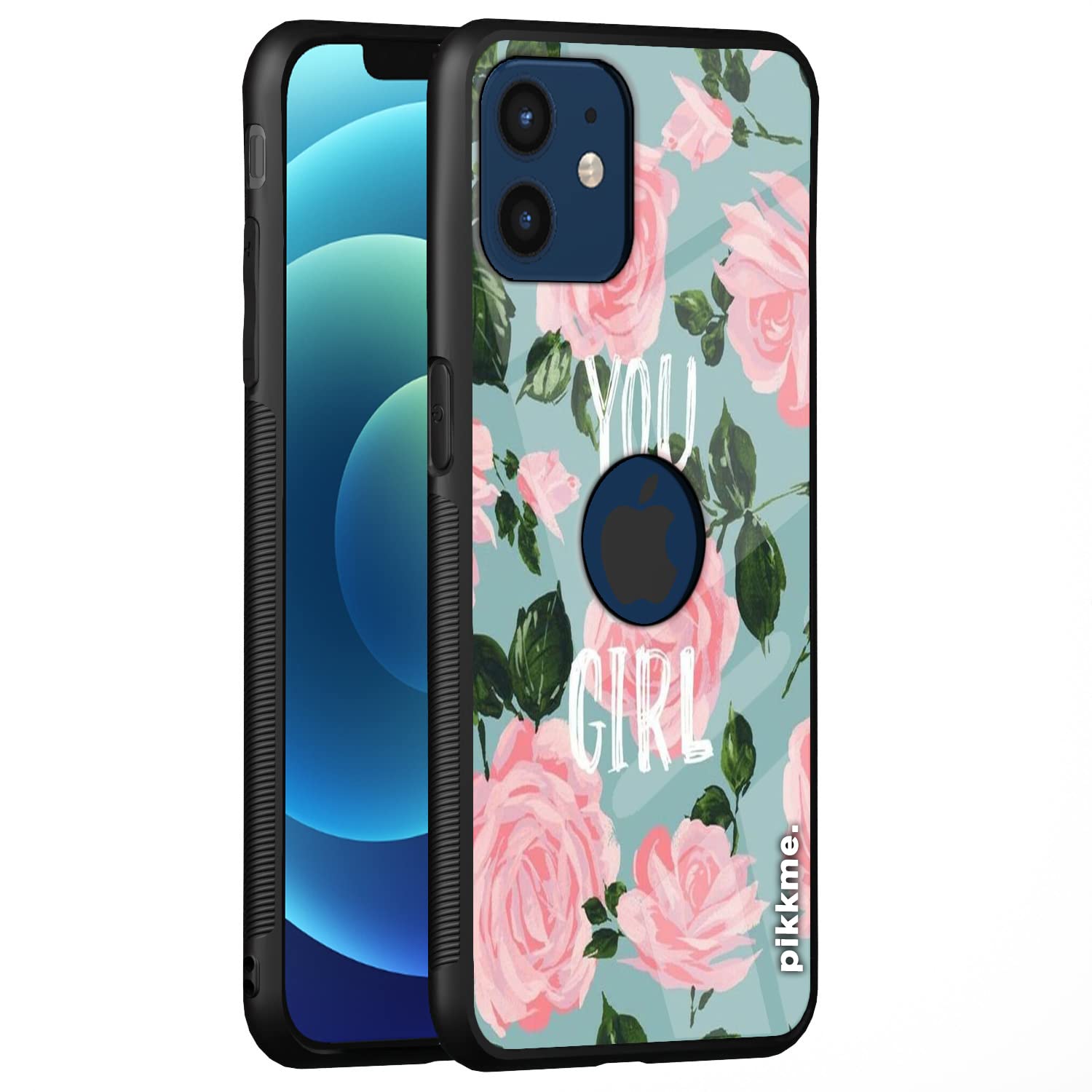 iPhone 12 Flower back cover by Pikkme