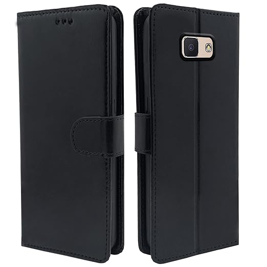 Pikkme Samsung Galaxy J7 prime black Flip Cover