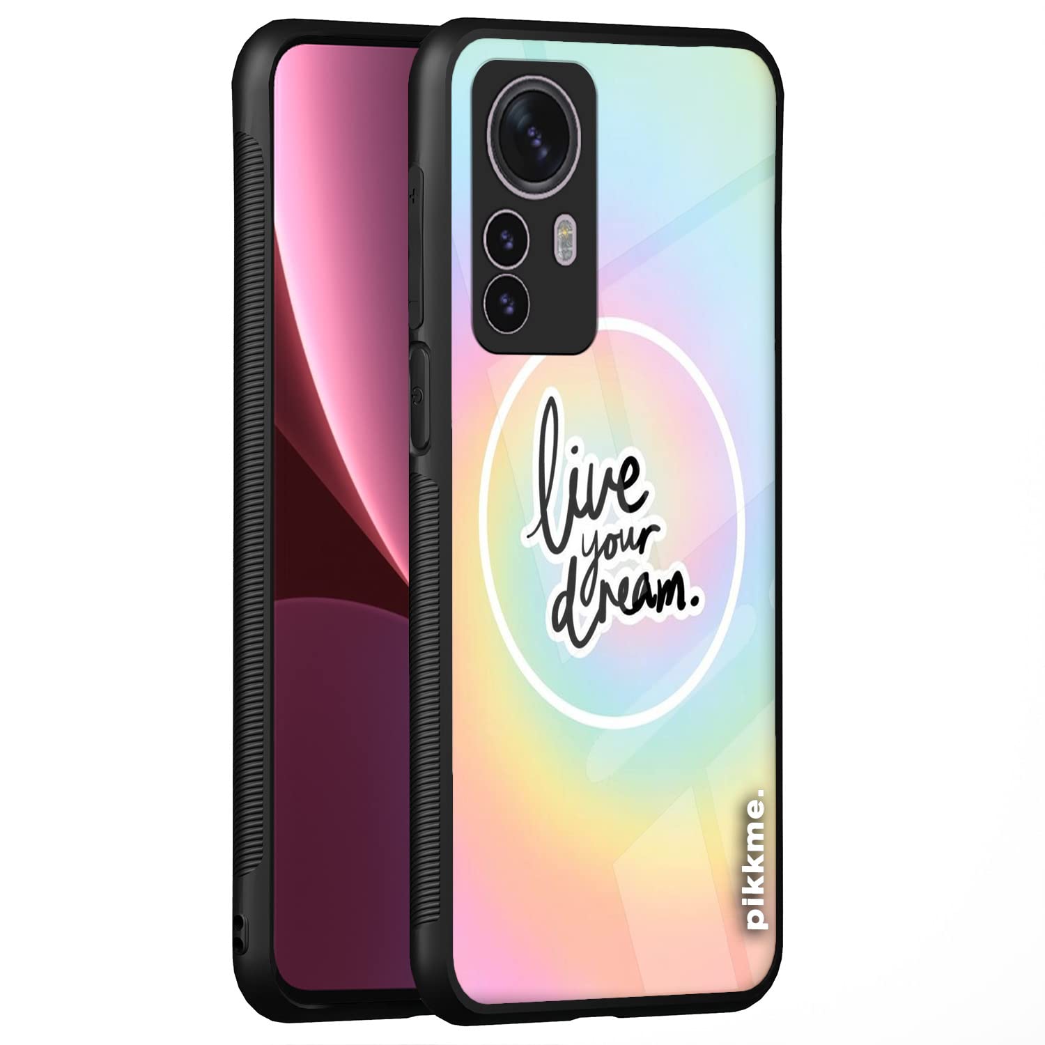 Mi 12 Pro 5G Hybrid mobile back cover by Pikkme