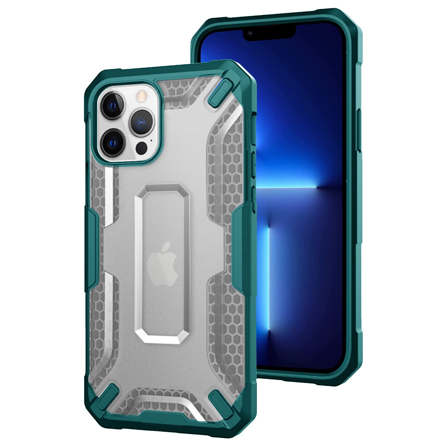 Pikkme iPhone 13 Pro green back cover