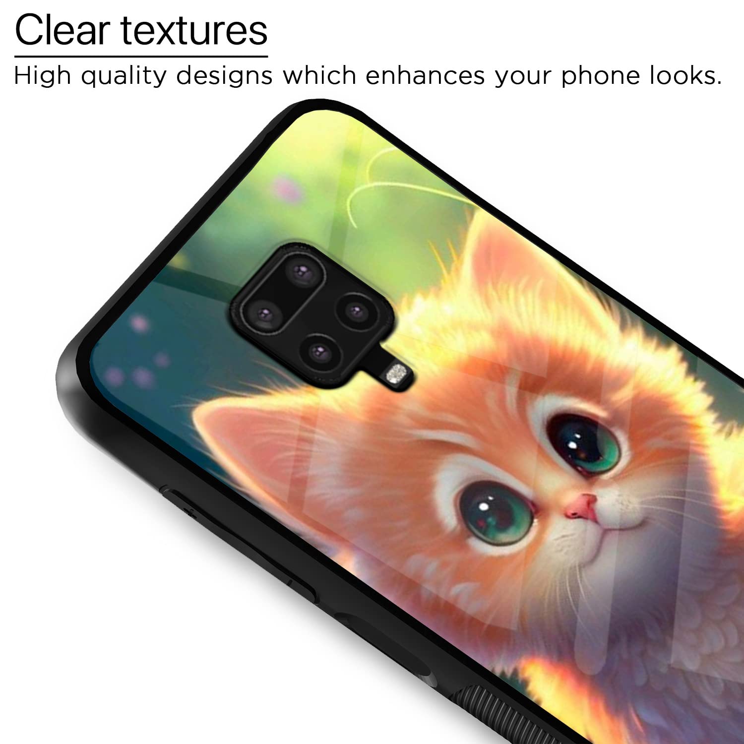 Redmi Note 9 Pro/Note 9 Pro Max/Note 10 Lite Cat mobile back cover by Pikkme – photo 4
