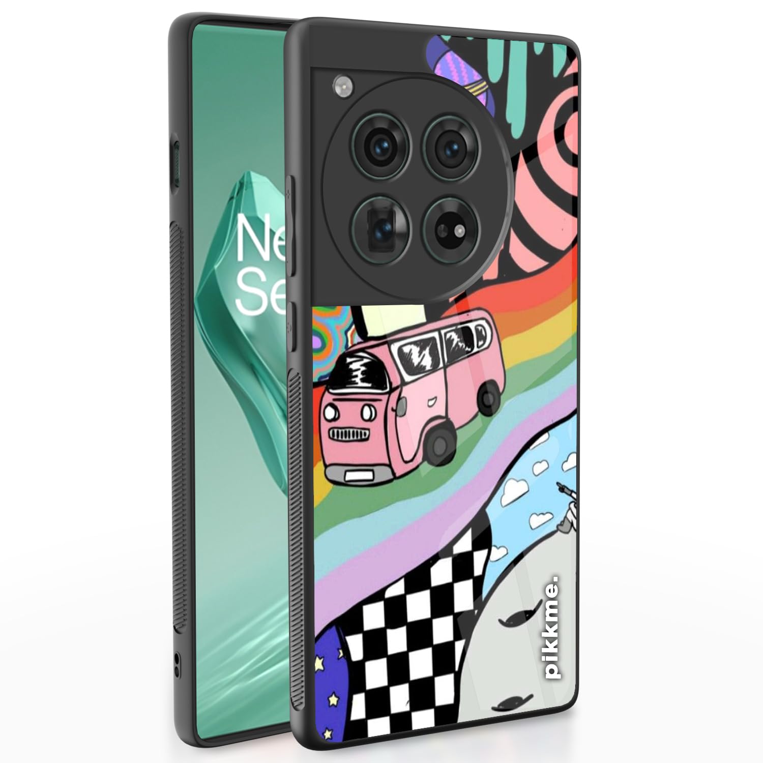 Pikkme OnePlus 12 5G Hybrid mobile back cover