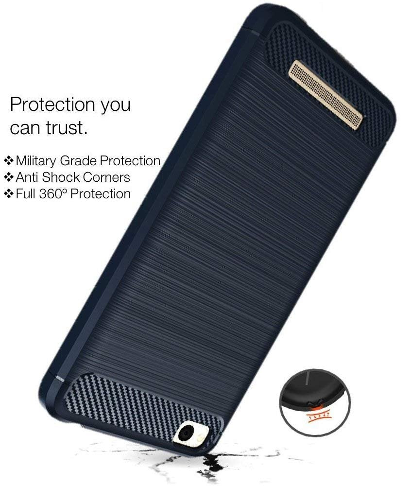 Blue mobile back cover for Redmi 4A – Pikkme – photo 2